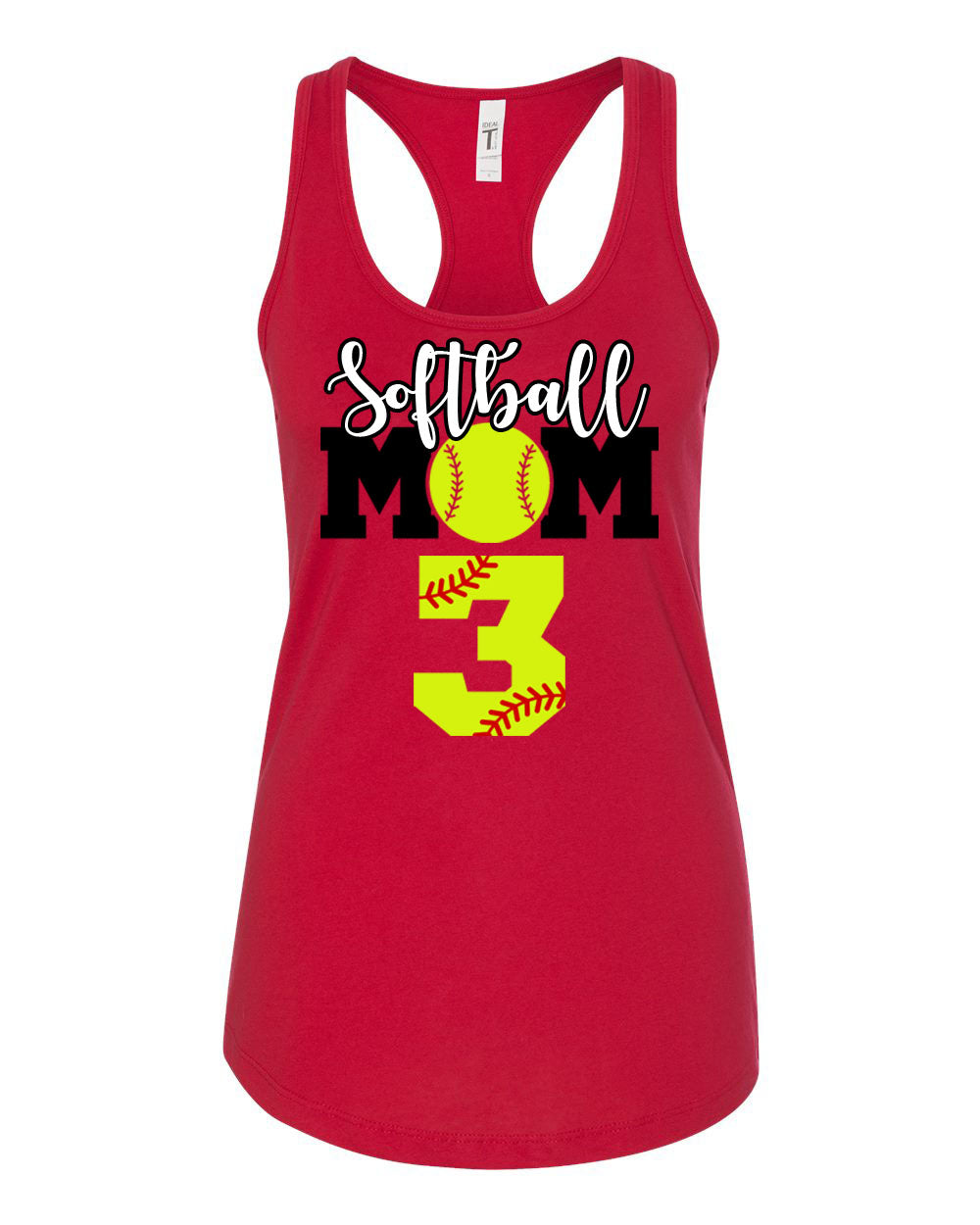 High Point Softball Design 6 Tank Top