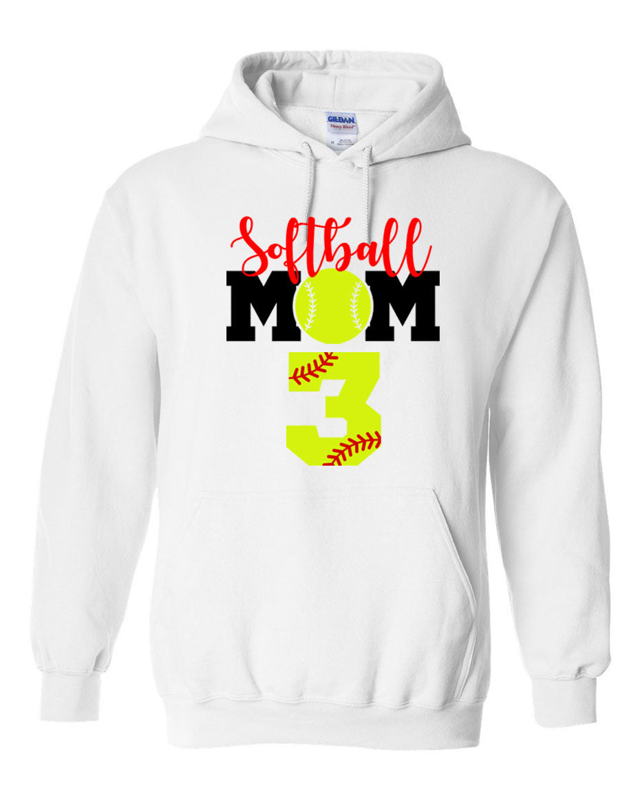 High Point Softball Design 6 Hooded Sweatshirt