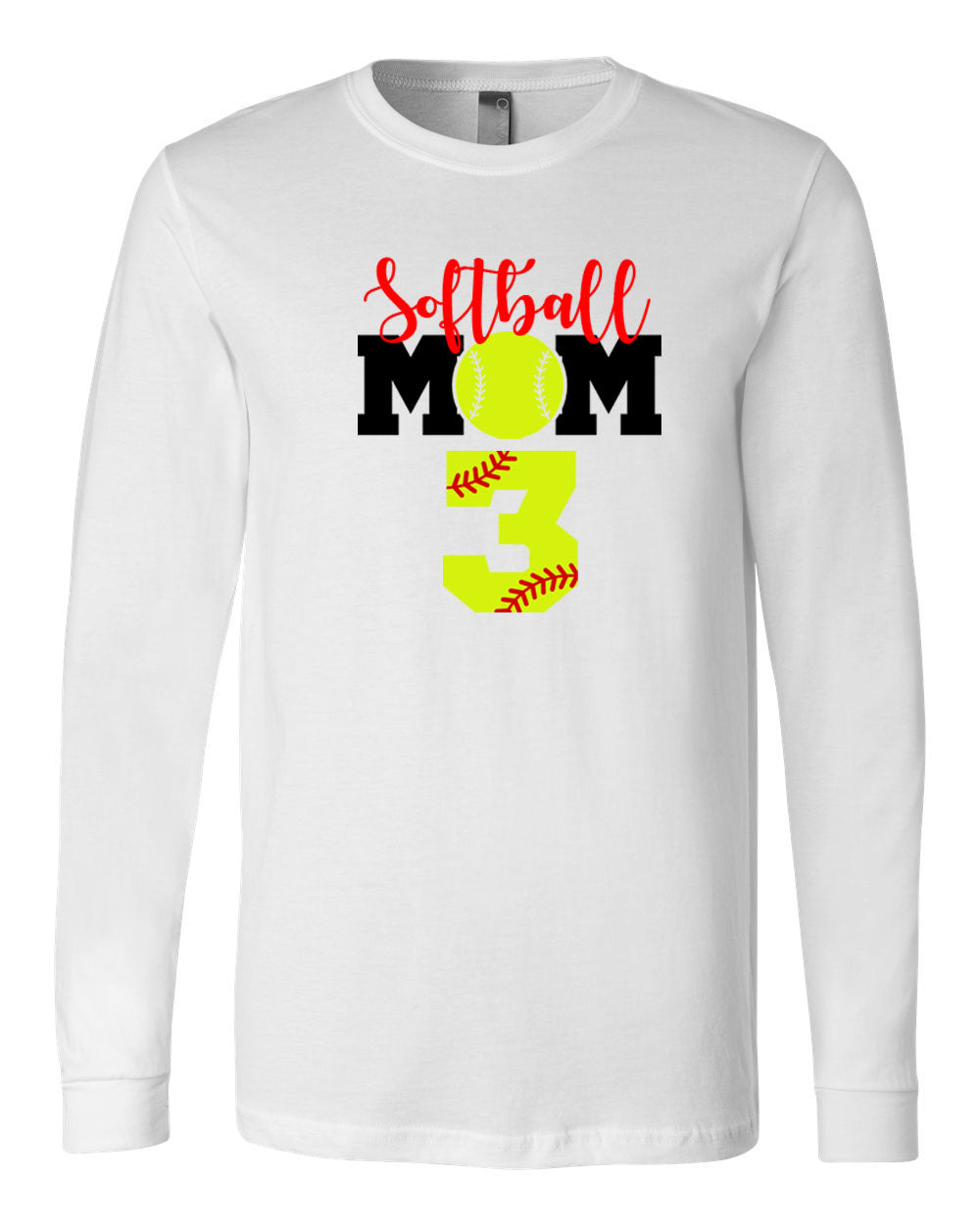 High Point Softball Design 6 Long Sleeve Shirt