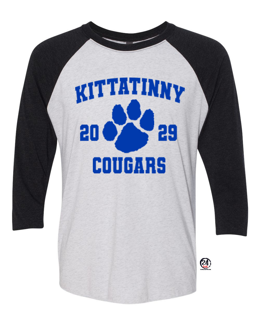 KRHS Design 12 raglan shirt