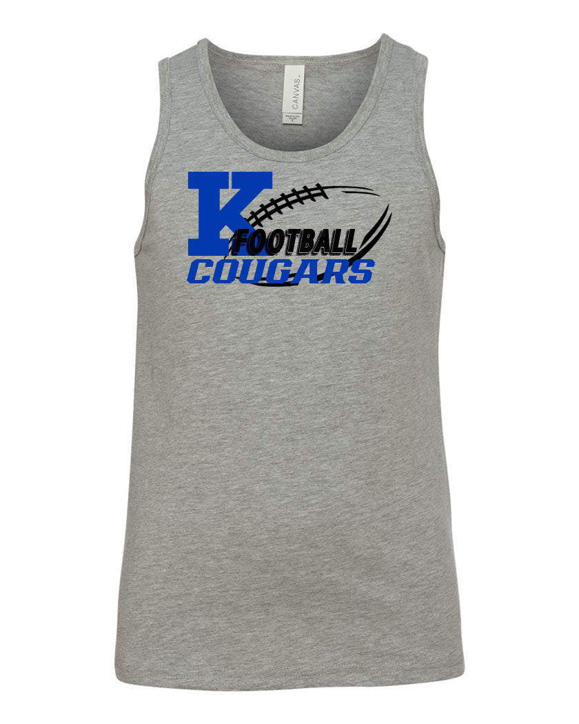 KHS Football Muscle Tank Top Design 3