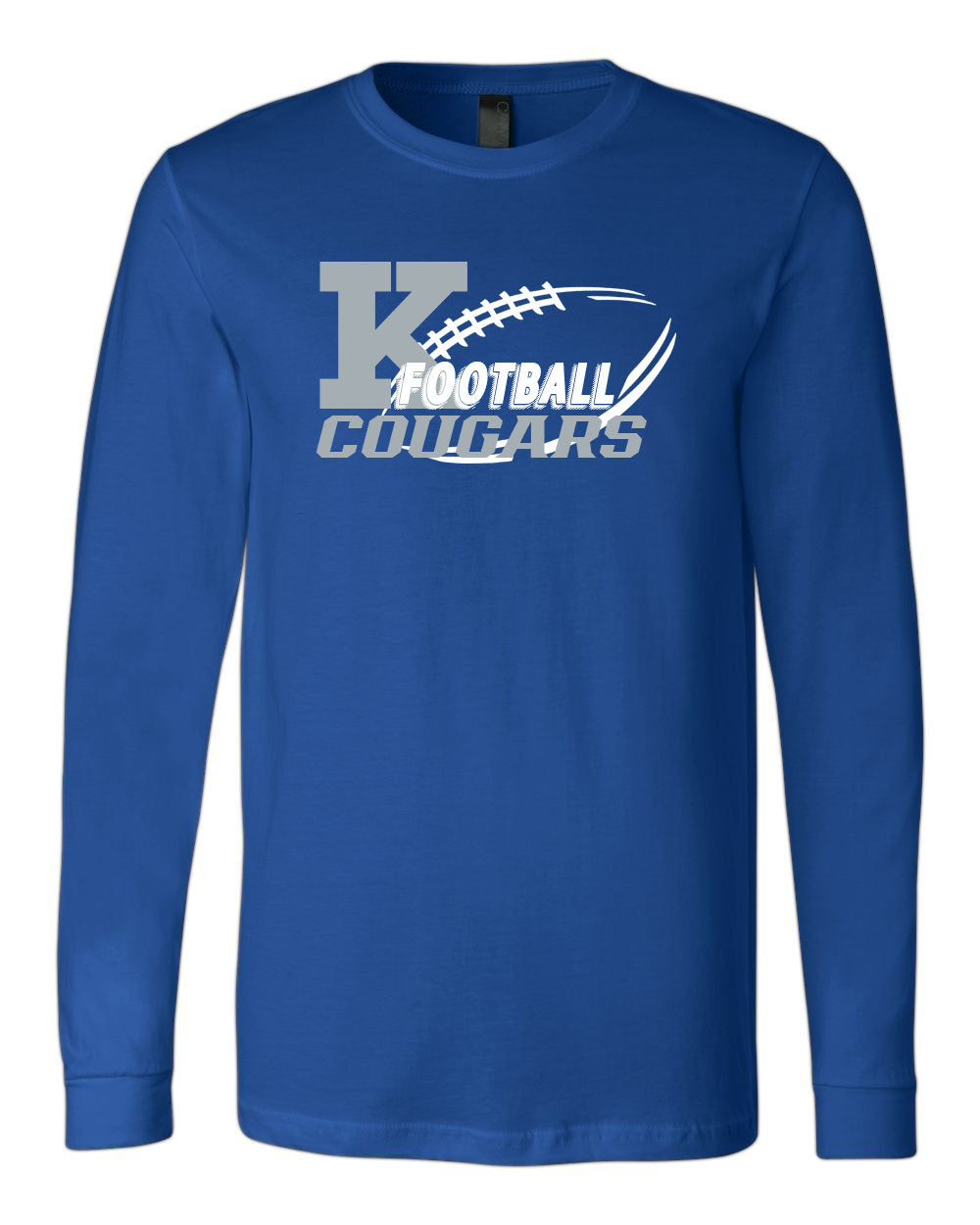 KHS Football Design 3 Long Sleeve Shirt