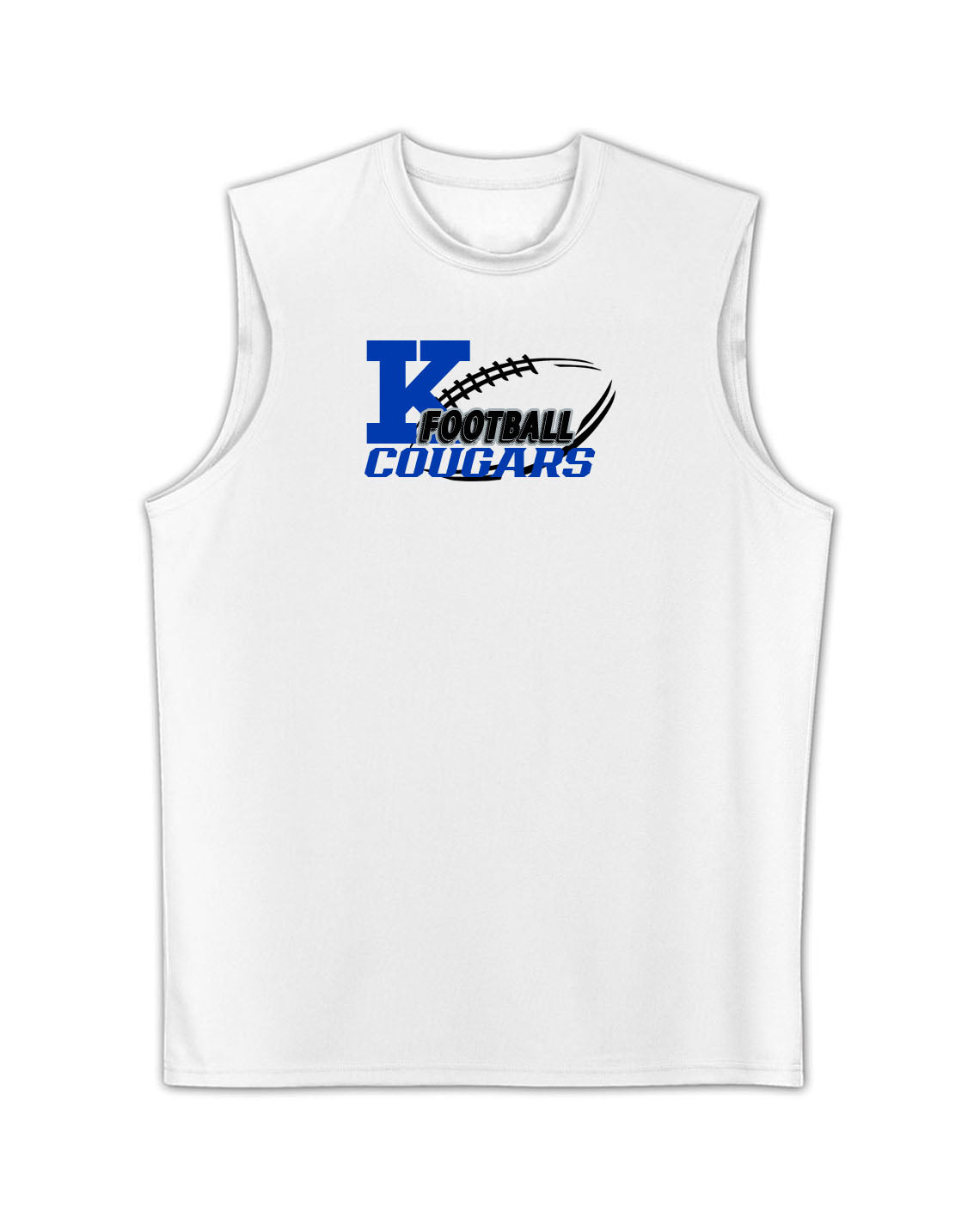 KHS Football Design 3 Men's Performance Tank Top