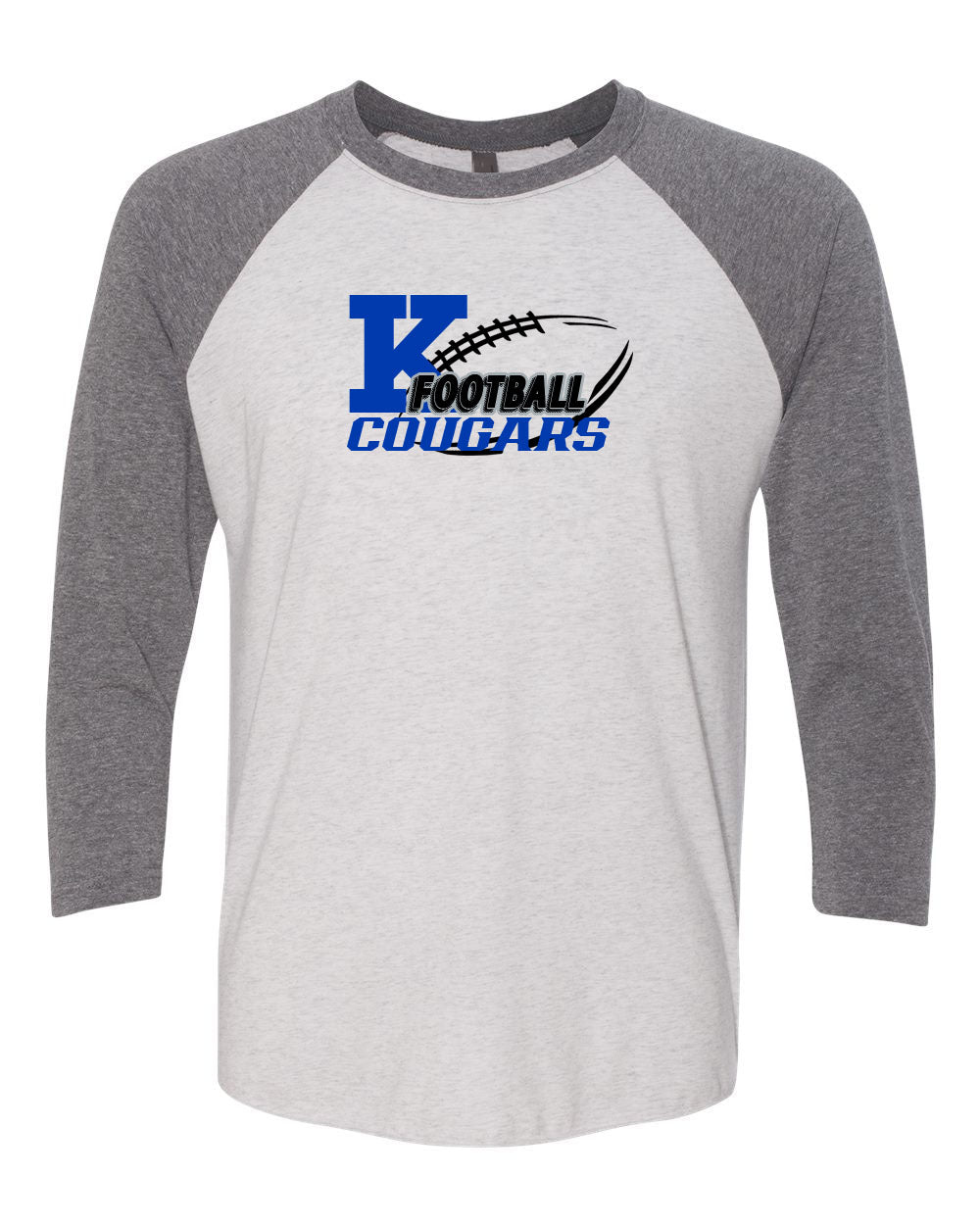 KHS Football Design 3 Raglan Shirt