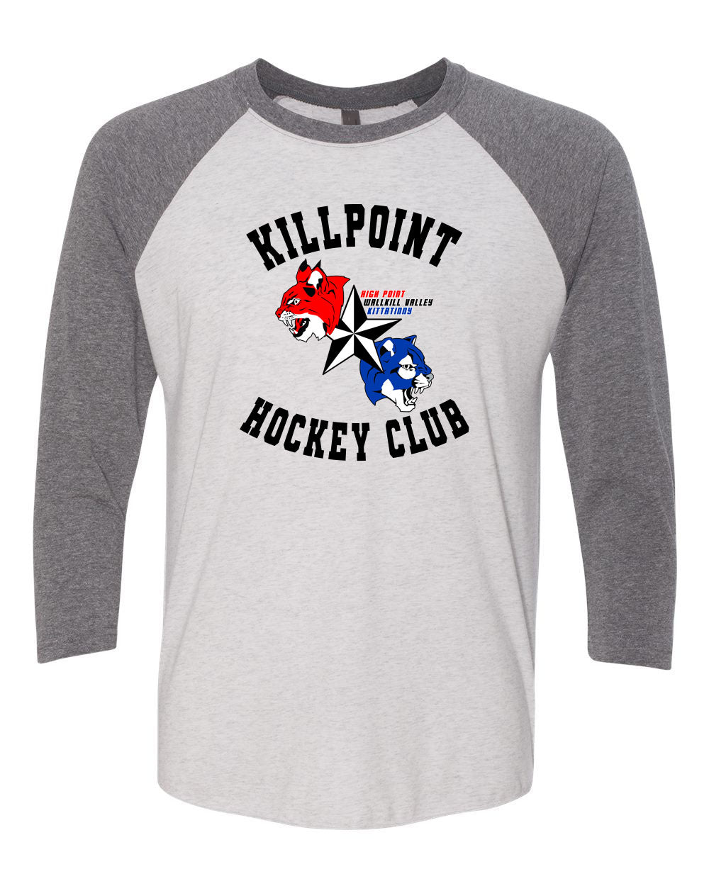 Killpoint Hockey raglan shirt Design 1