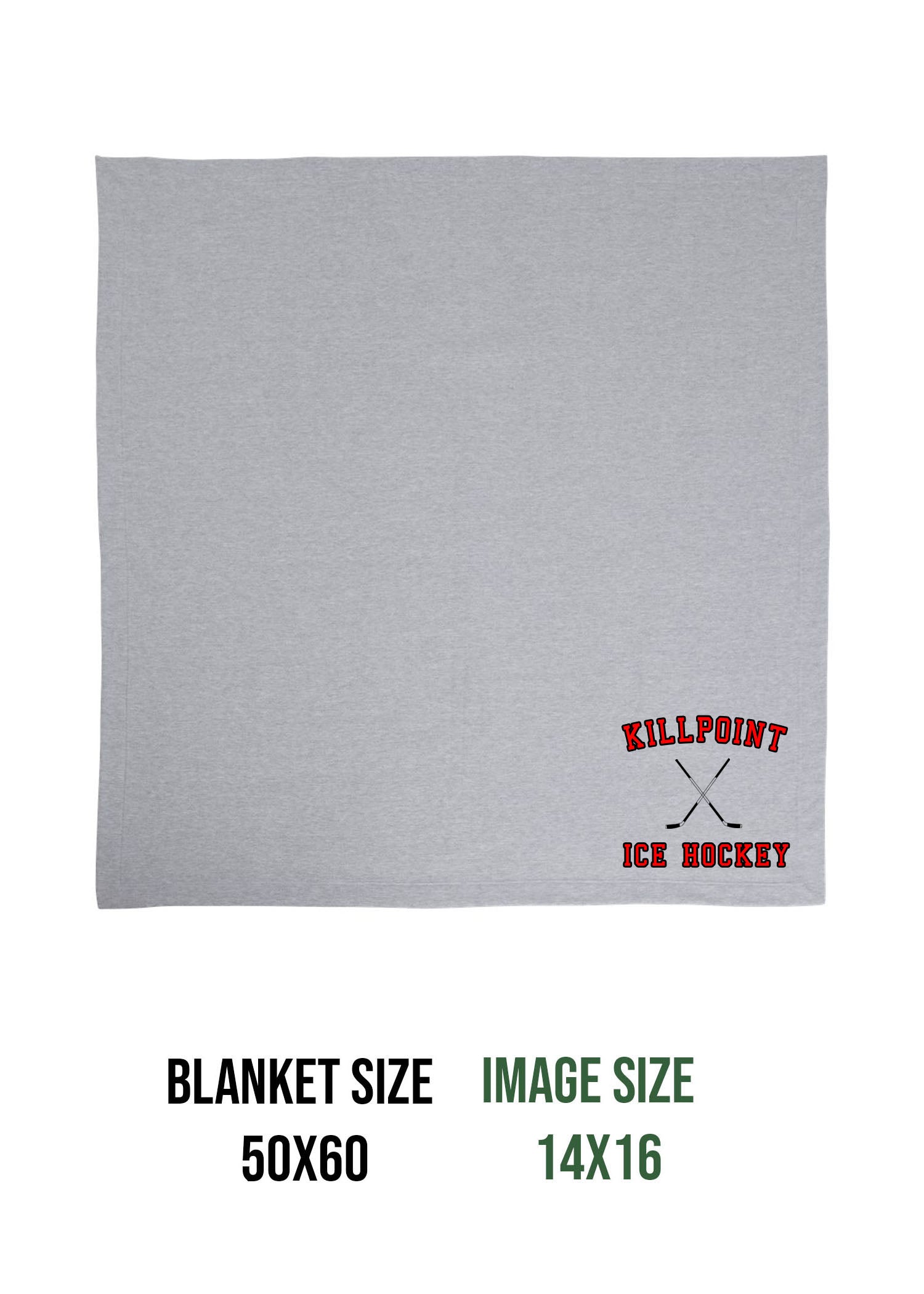 Killpoint Hockey Blanket Design 3