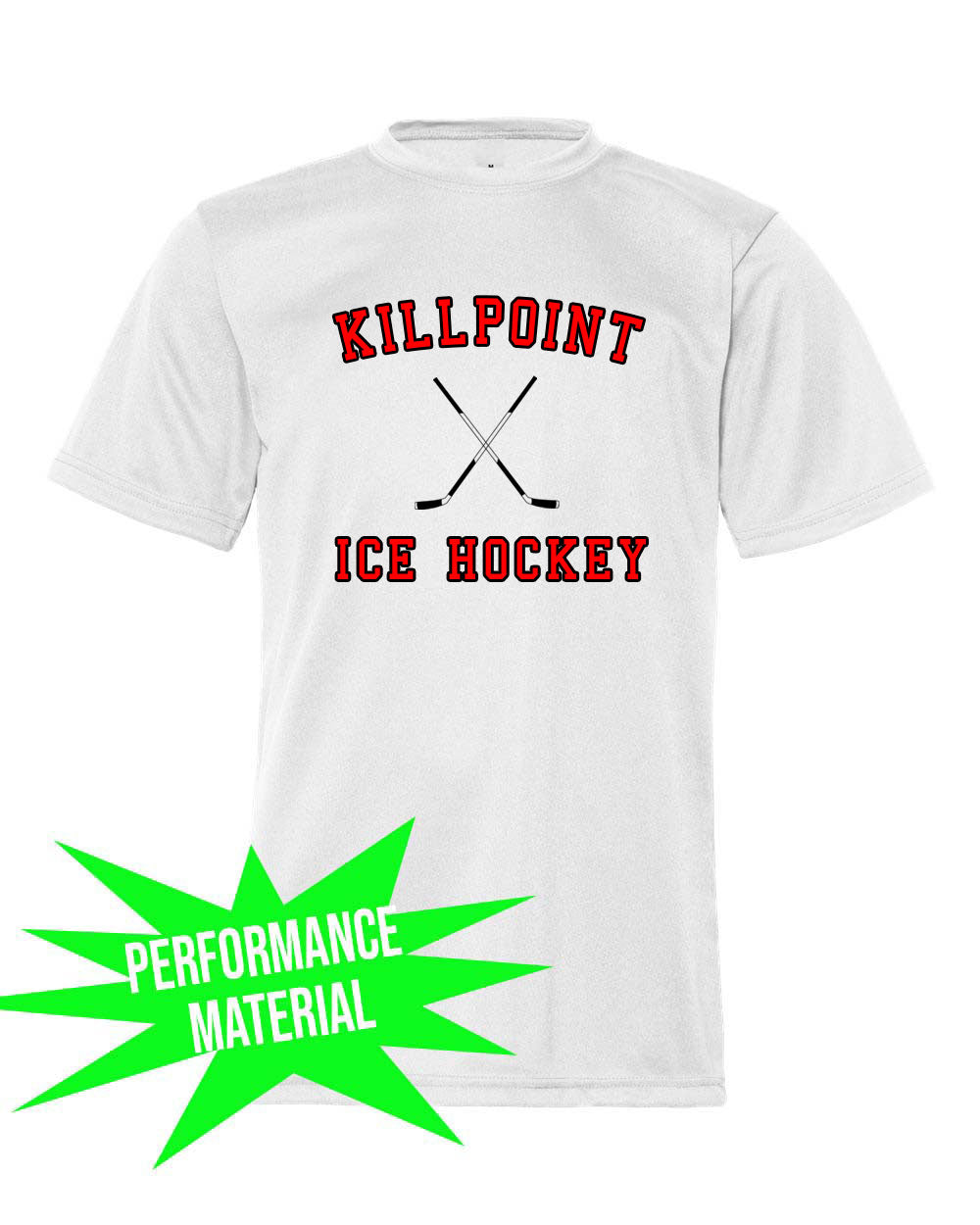 Killpoint Hockey Performance Material T-shirt Design 3