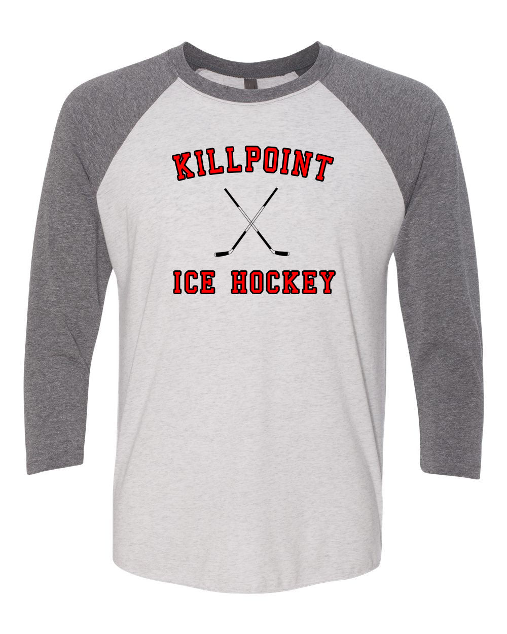 Killpoint Hockey raglan shirt Design 3