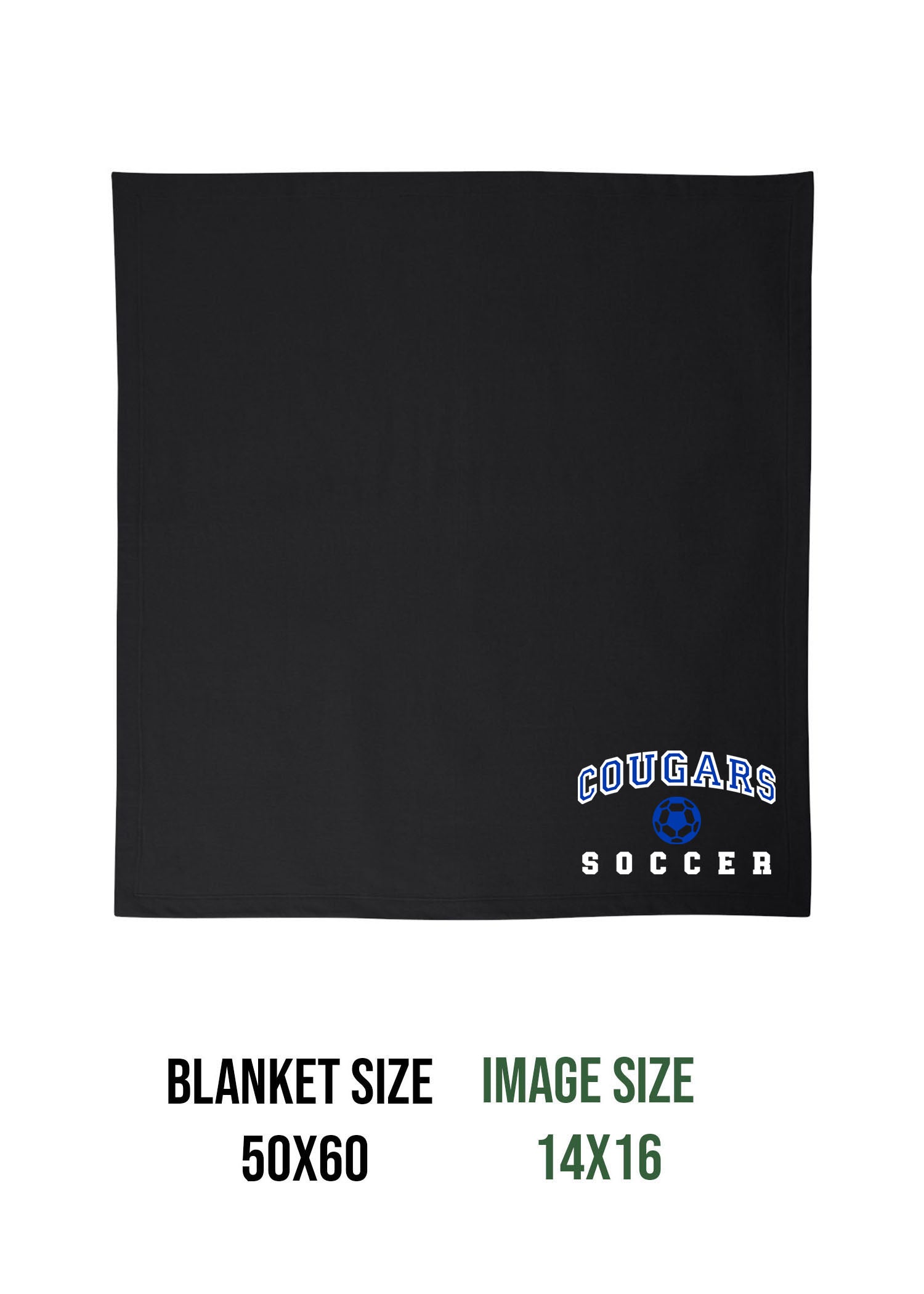 Kittatinny Soccer Design 1 Blanket