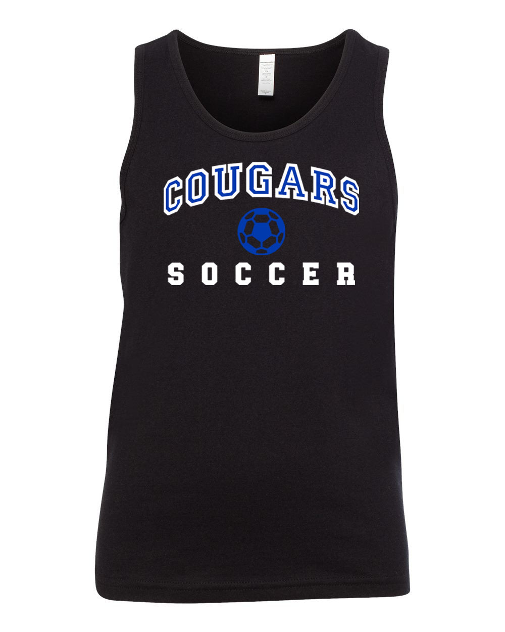 Kittatinny Soccer Design 1 Muscle Tank Top