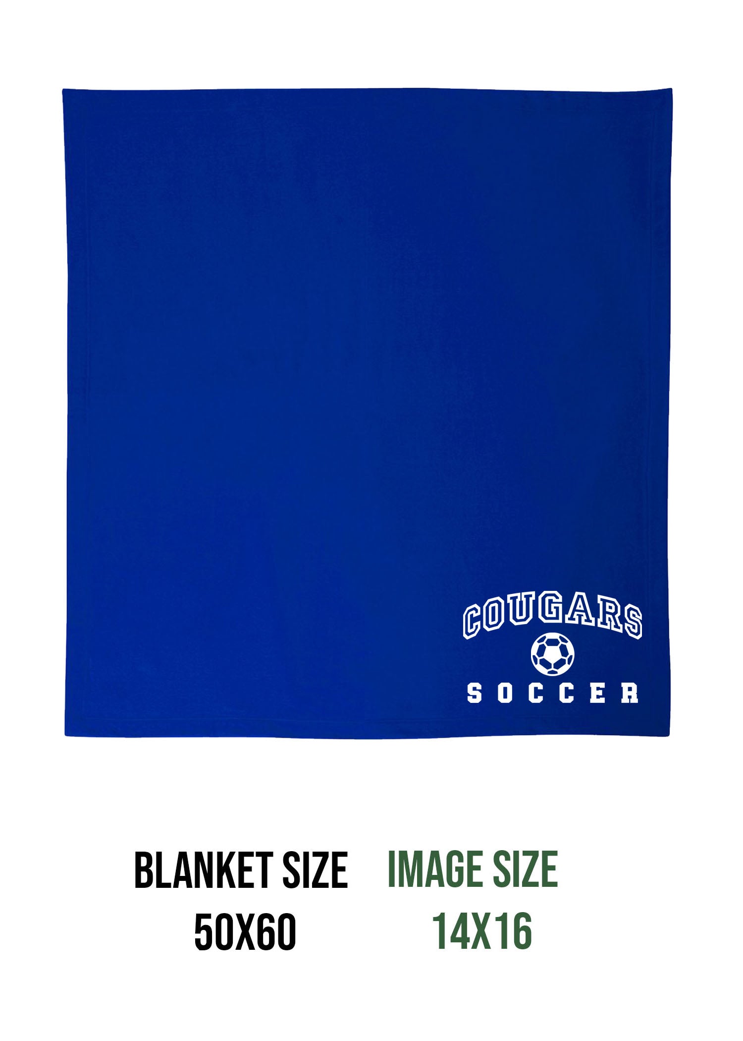 Kittatinny Soccer Design 1 Blanket