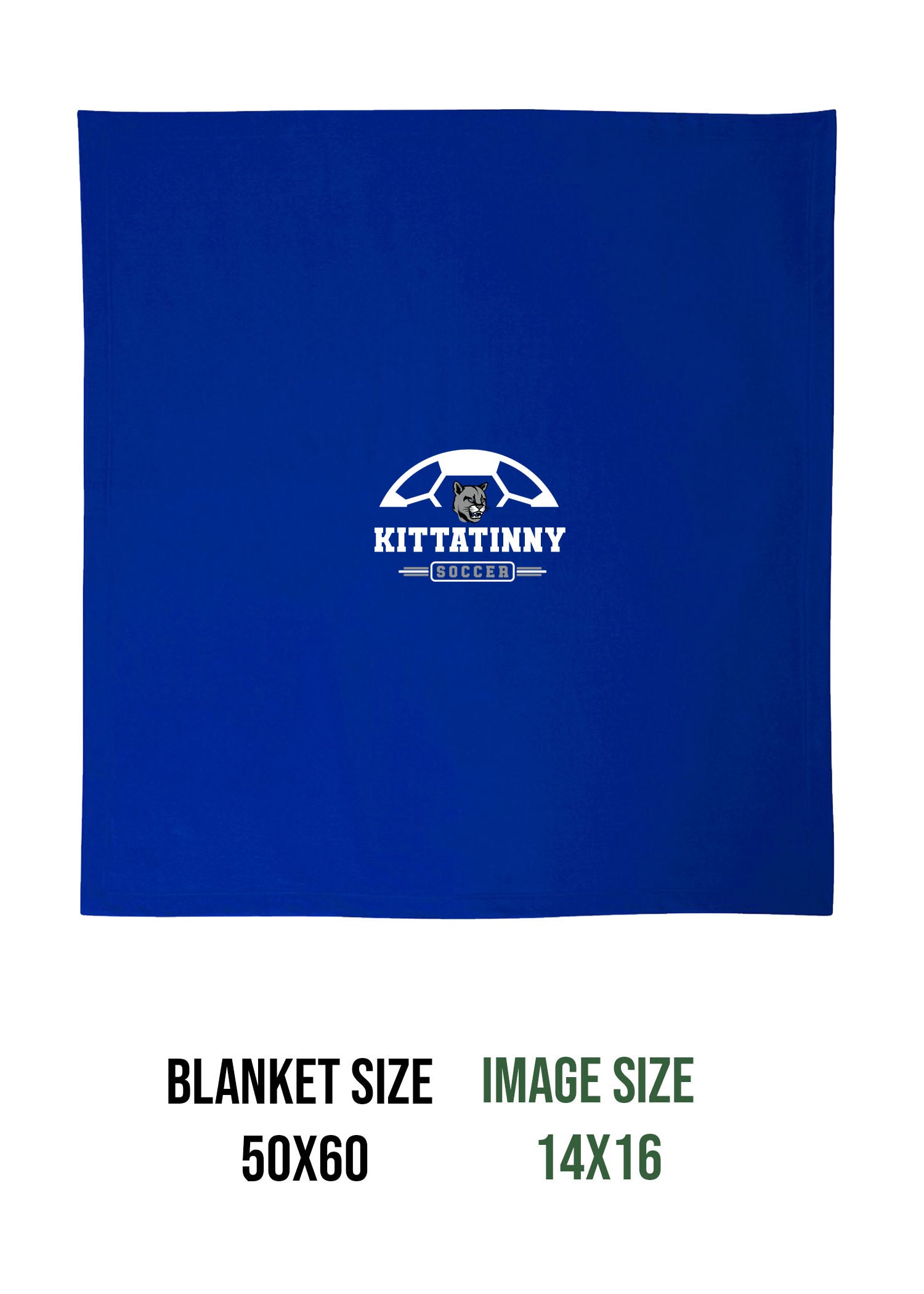 Kittatinny Soccer Design 2 Blanket