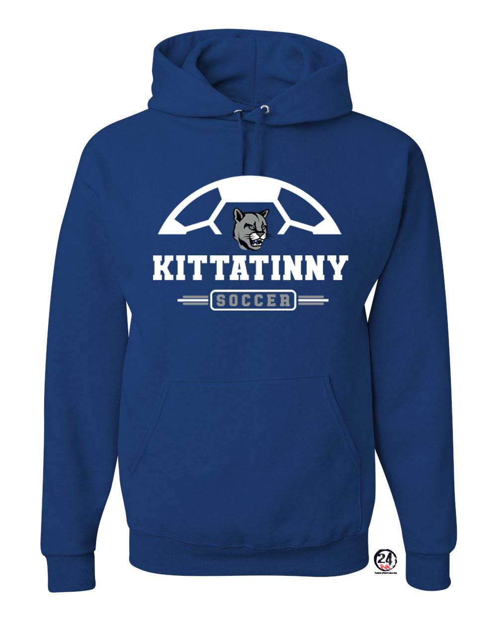 Kittatinny Soccer Design 2 Hooded Sweatshirt