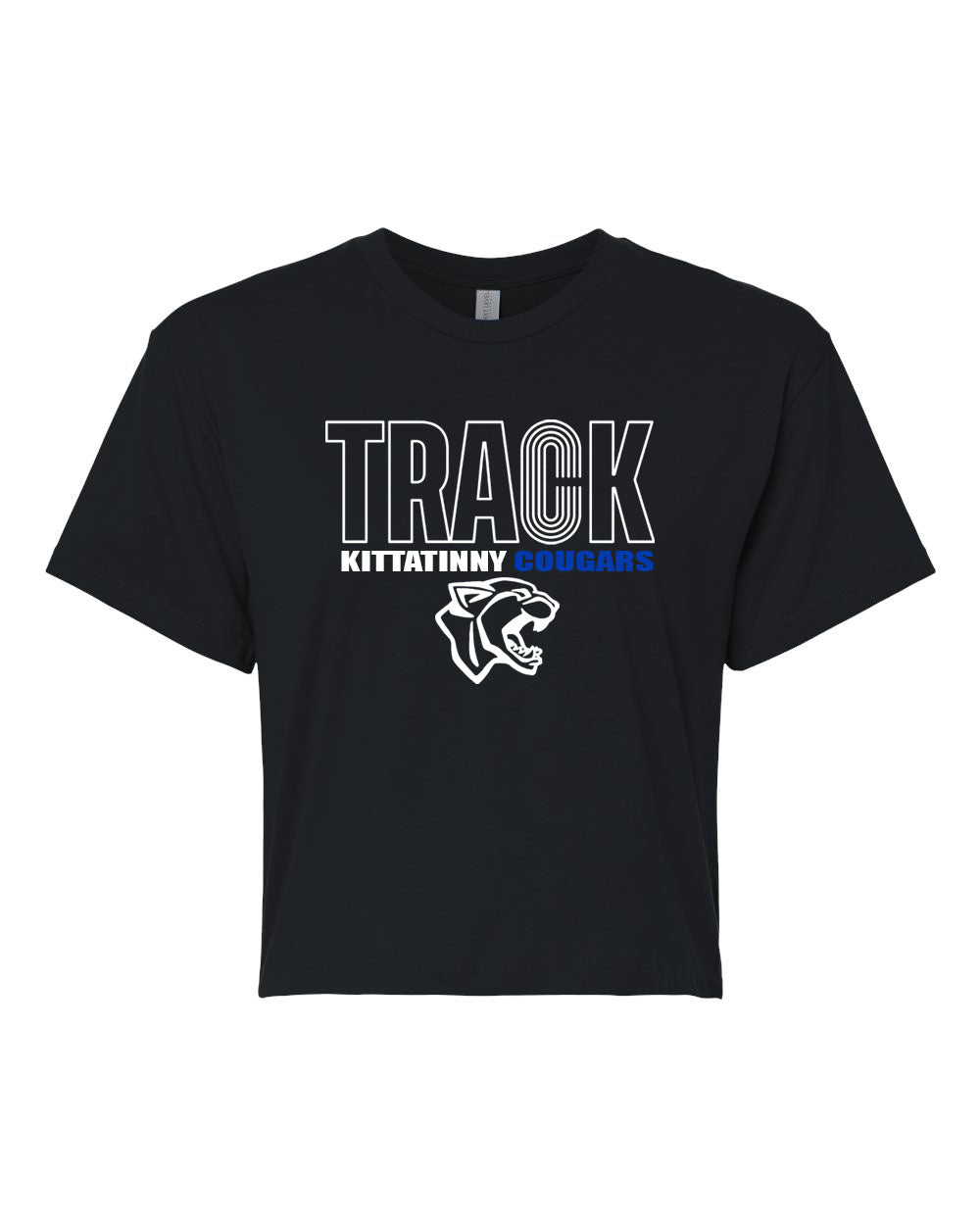Kittatinny Track design 1 Crop Top