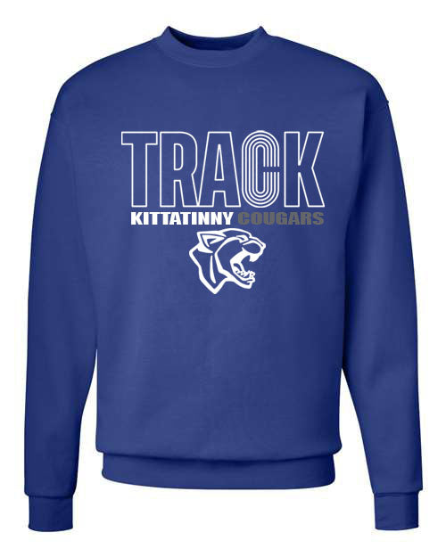 Kittatinny Track Design 1 non hooded sweatshirt