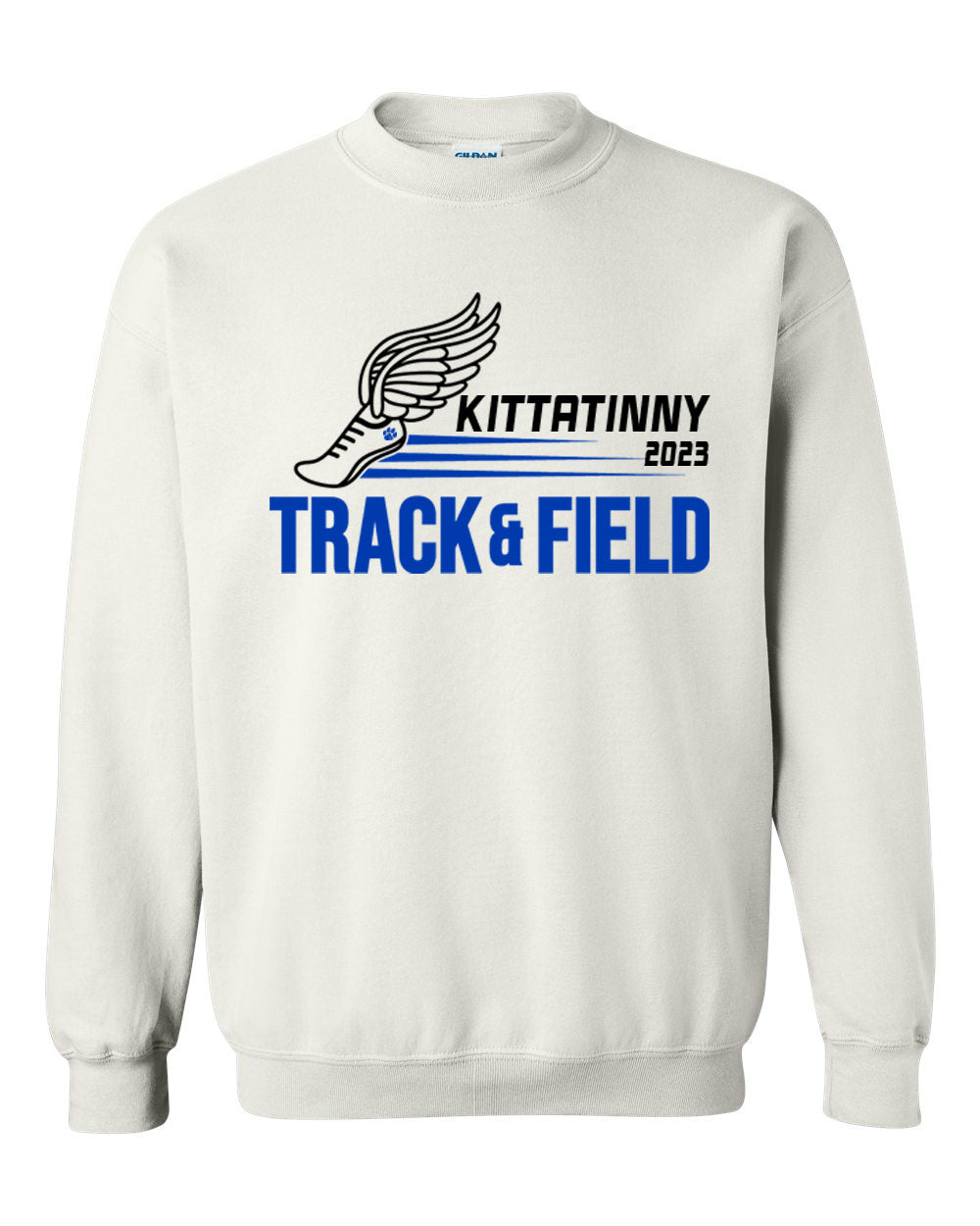 Kittatinny Track Design 2 non hooded sweatshirt