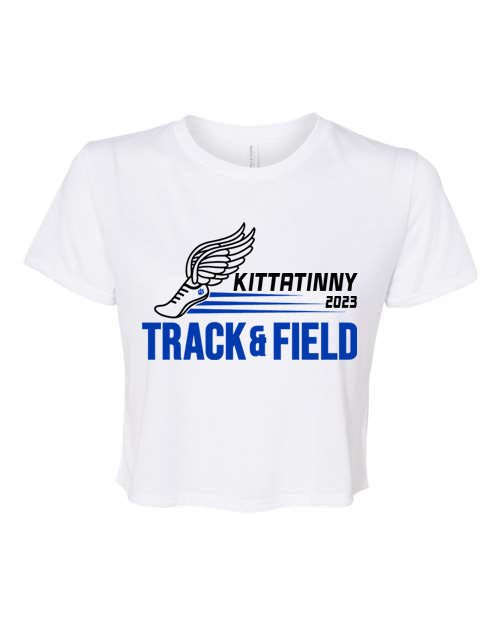 Kittatinny Track design 2 Crop Top