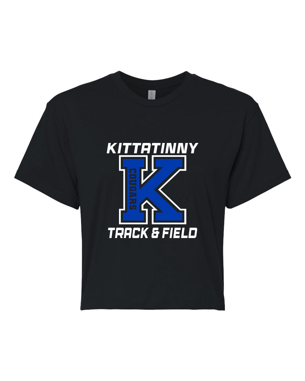 Kittatinny Track design 3 Crop Top