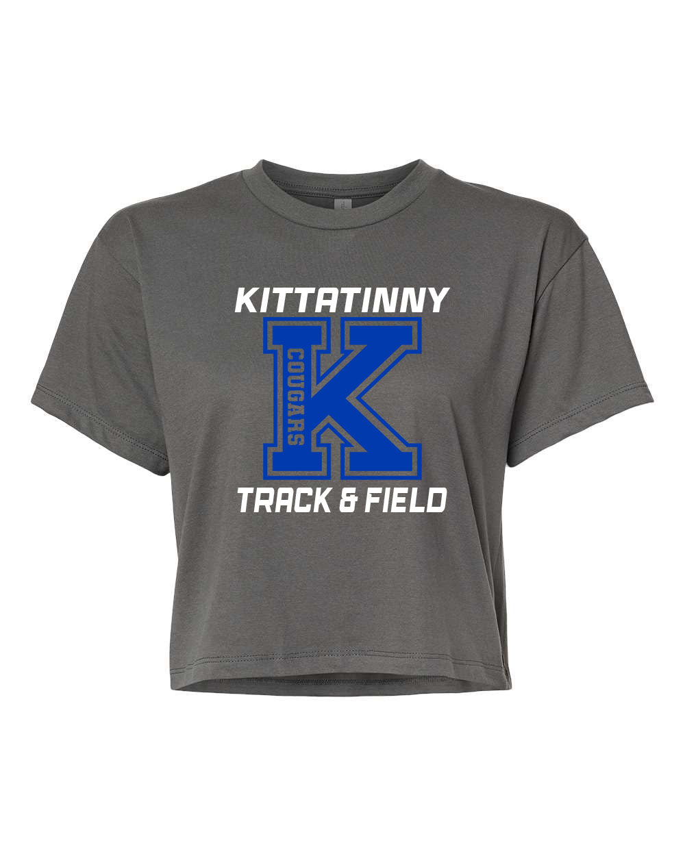 Kittatinny Track design 3 Crop Top