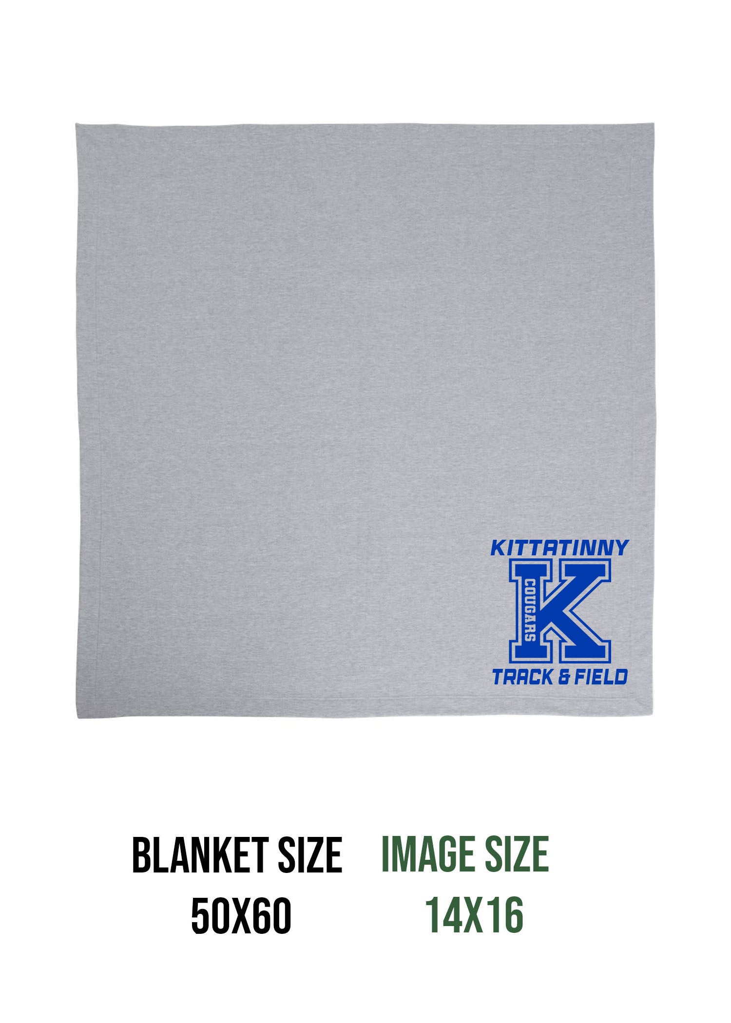 Kittatinny Track Design 3 Blanket