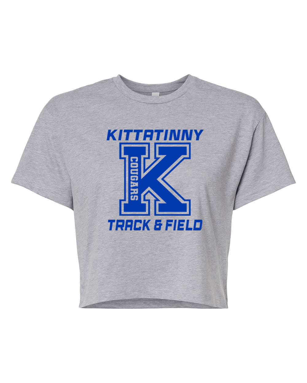 Kittatinny Track design 3 Crop Top