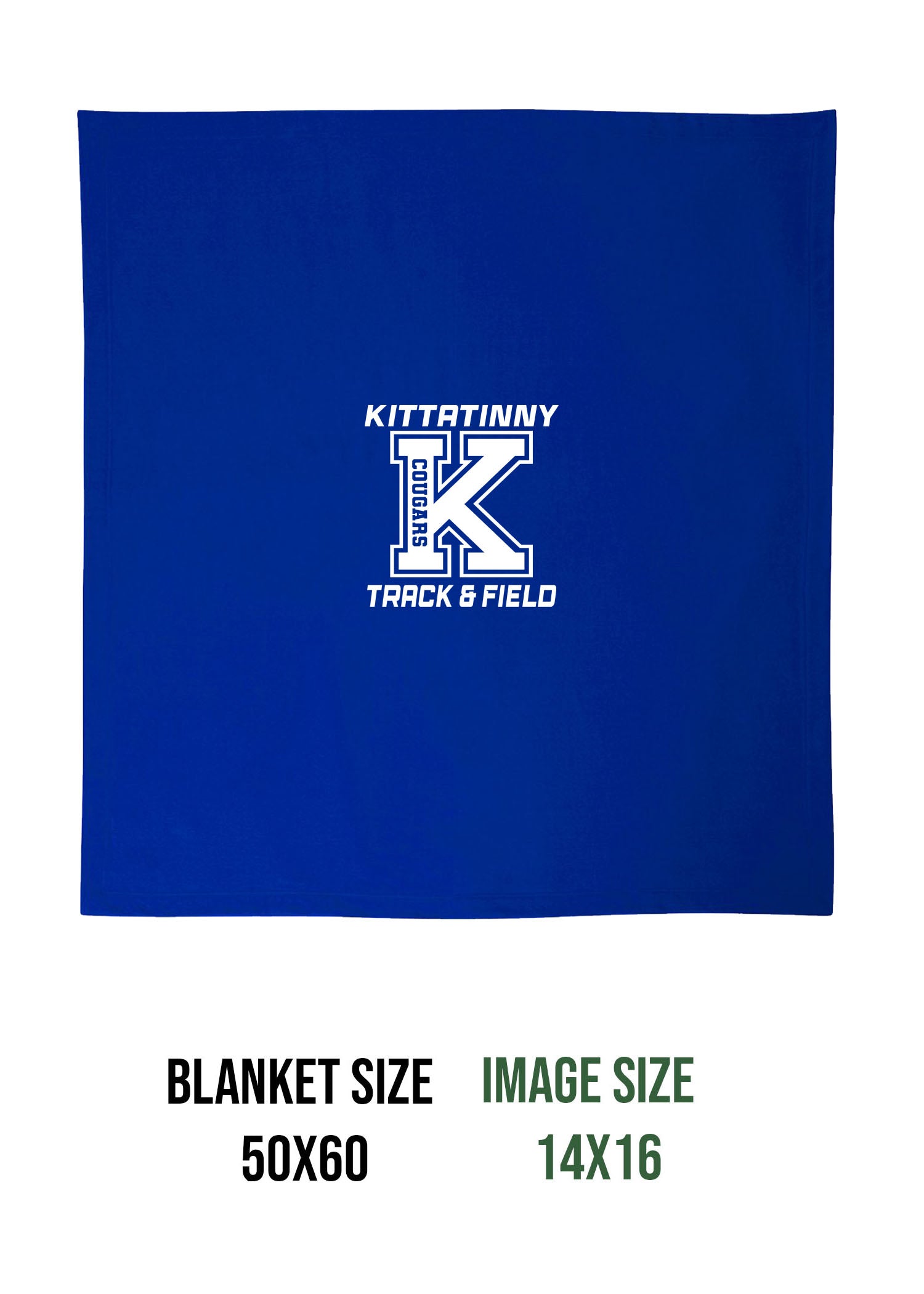 Kittatinny Track Design 3 Blanket