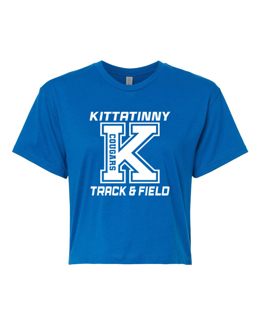 Kittatinny Track design 3 Crop Top