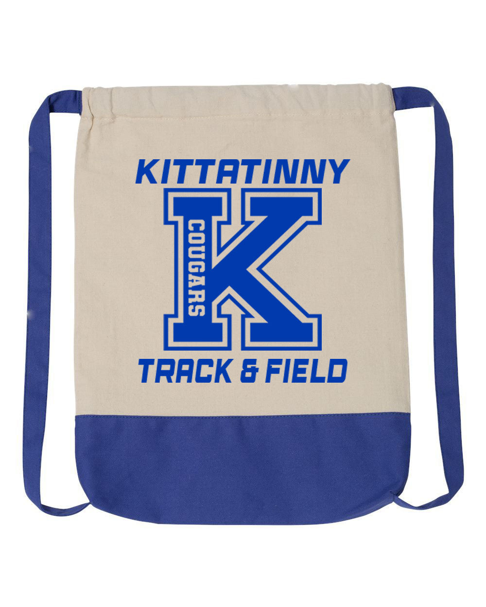Kittatinny Track design 3 Drawstring Bag