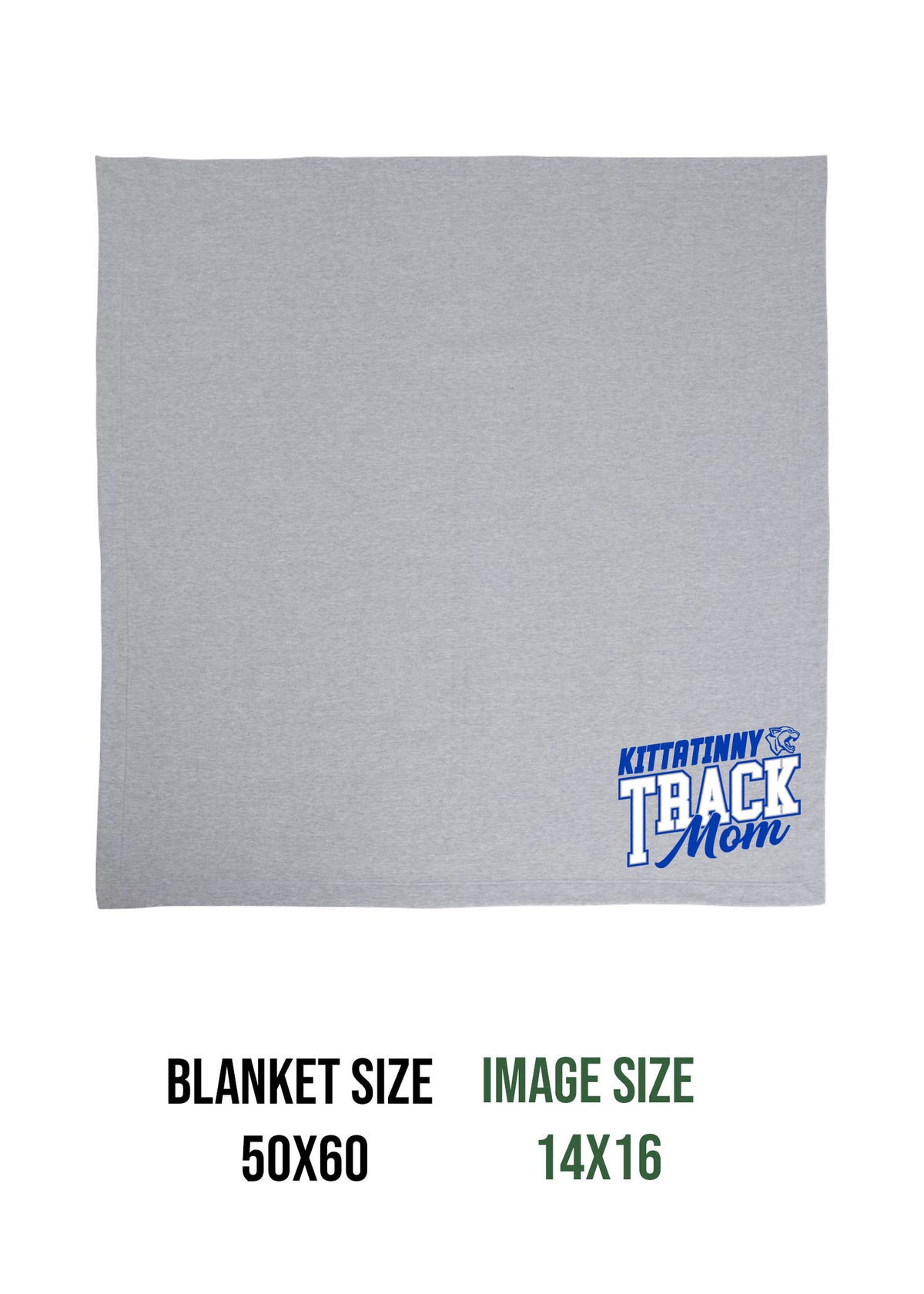 Kittatinny Track Design 4 Blanket