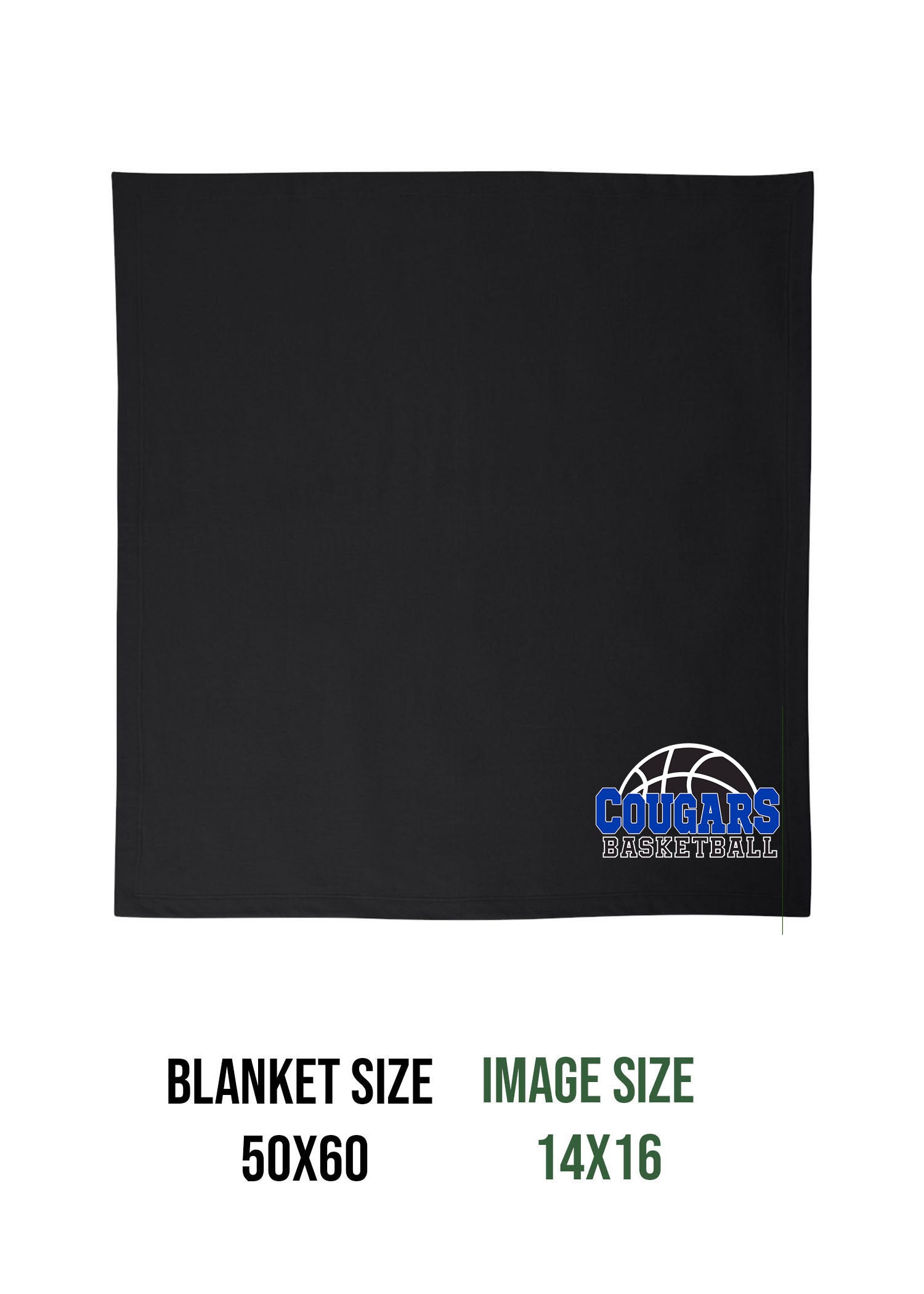 Kittatinny Basketball Design 2 Blanket