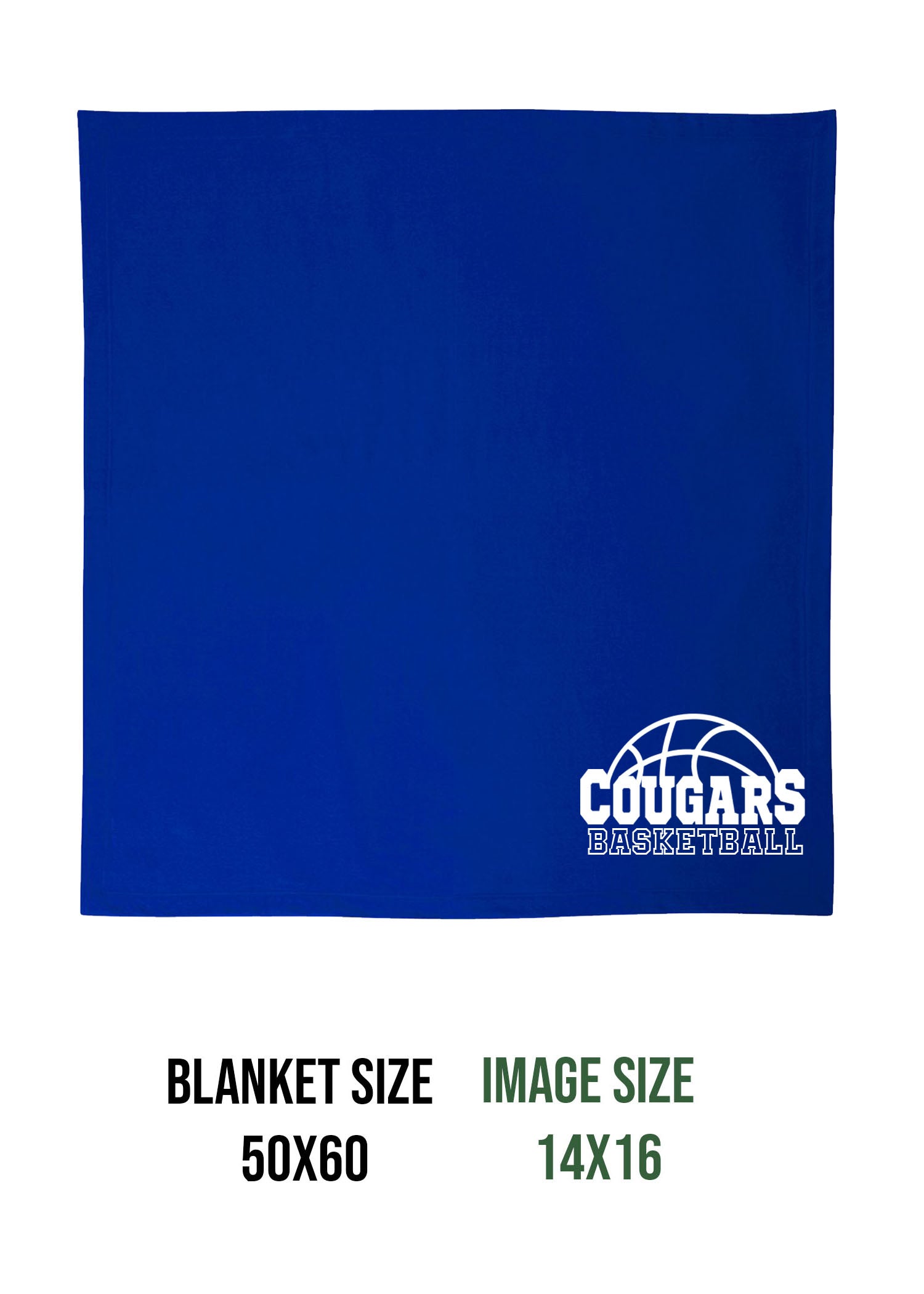 Kittatinny Basketball Design 2 Blanket