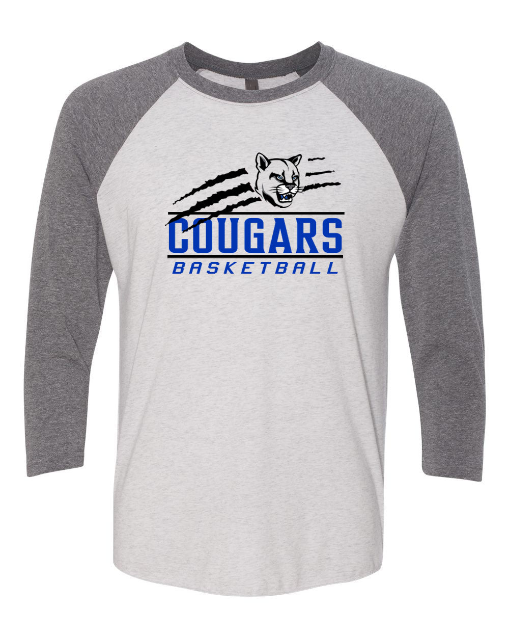 Kittatinny Basketball Design 3 raglan shirt