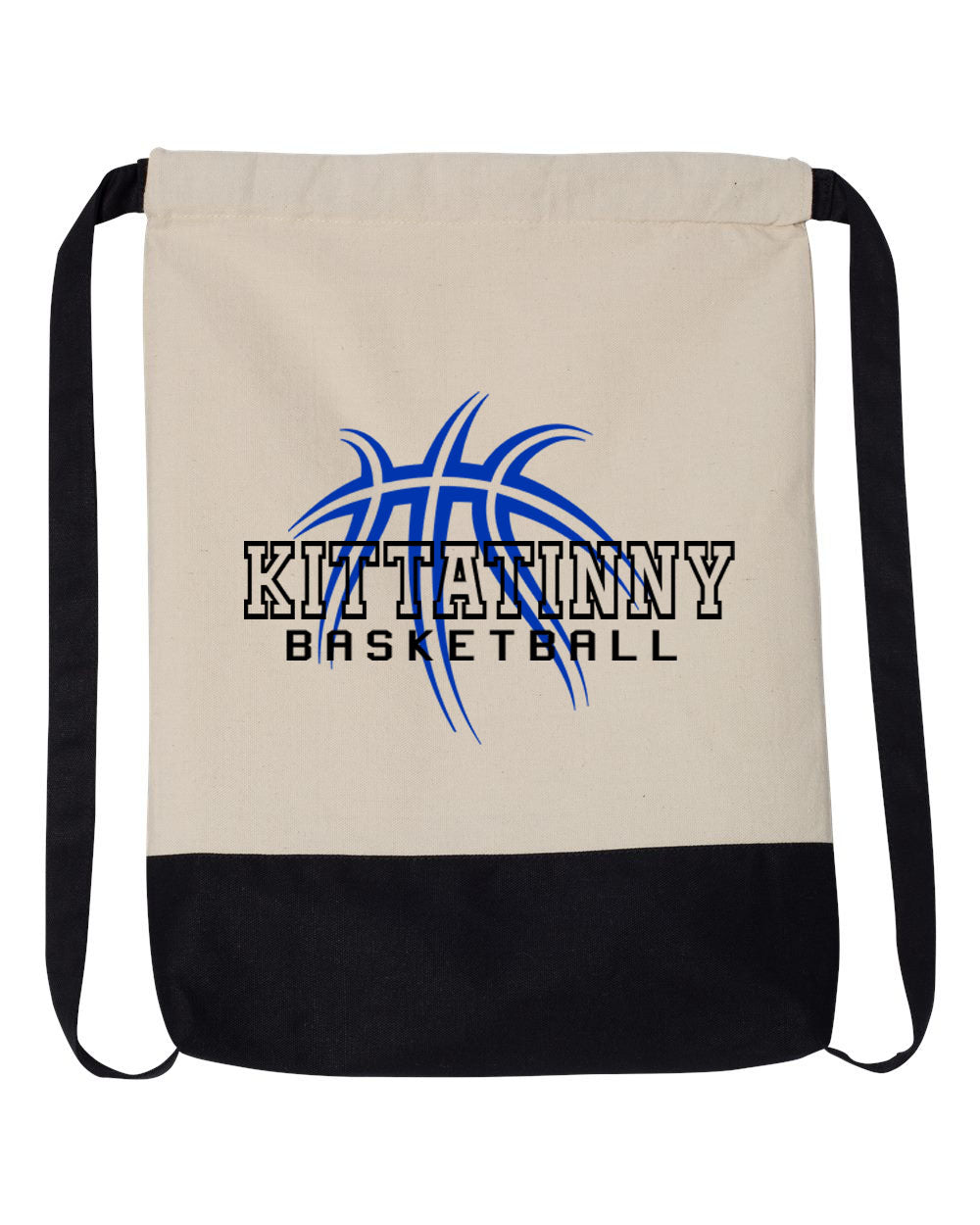 Kittatinny Basketball Drawstring Bag Design 4