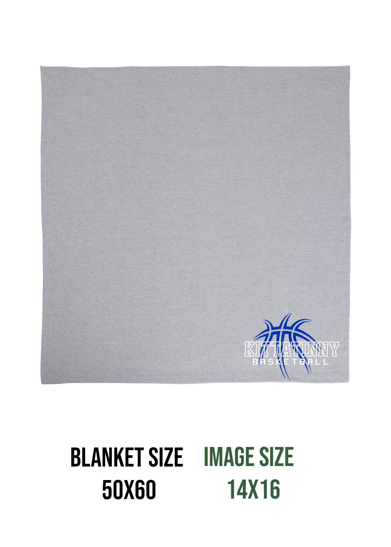 Kittatinny Basketball Design 4 Blanket