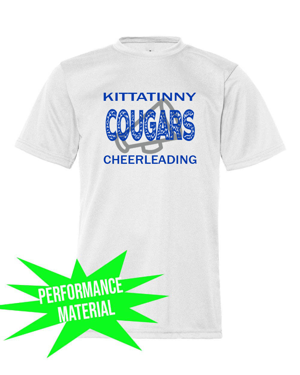 Kittatinny Cheer Performance Material T-Shirt Design 10