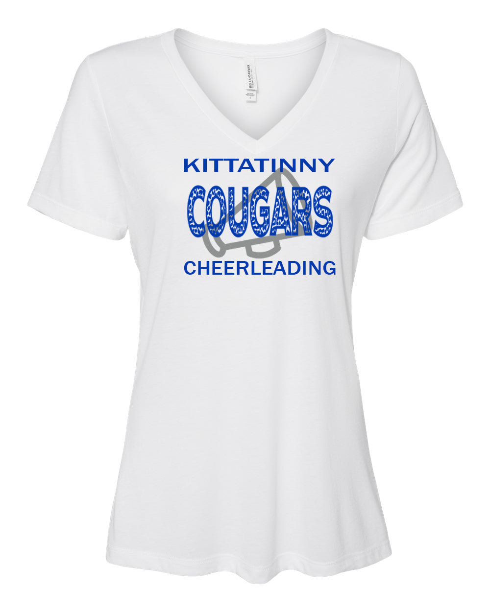 Kittatinny Cheer Design 10 V-neck T-Shirt