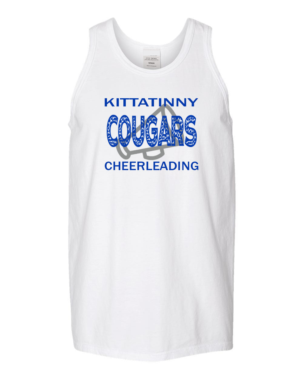 Kittatinny Cheer design 10 Muscle Tank Top