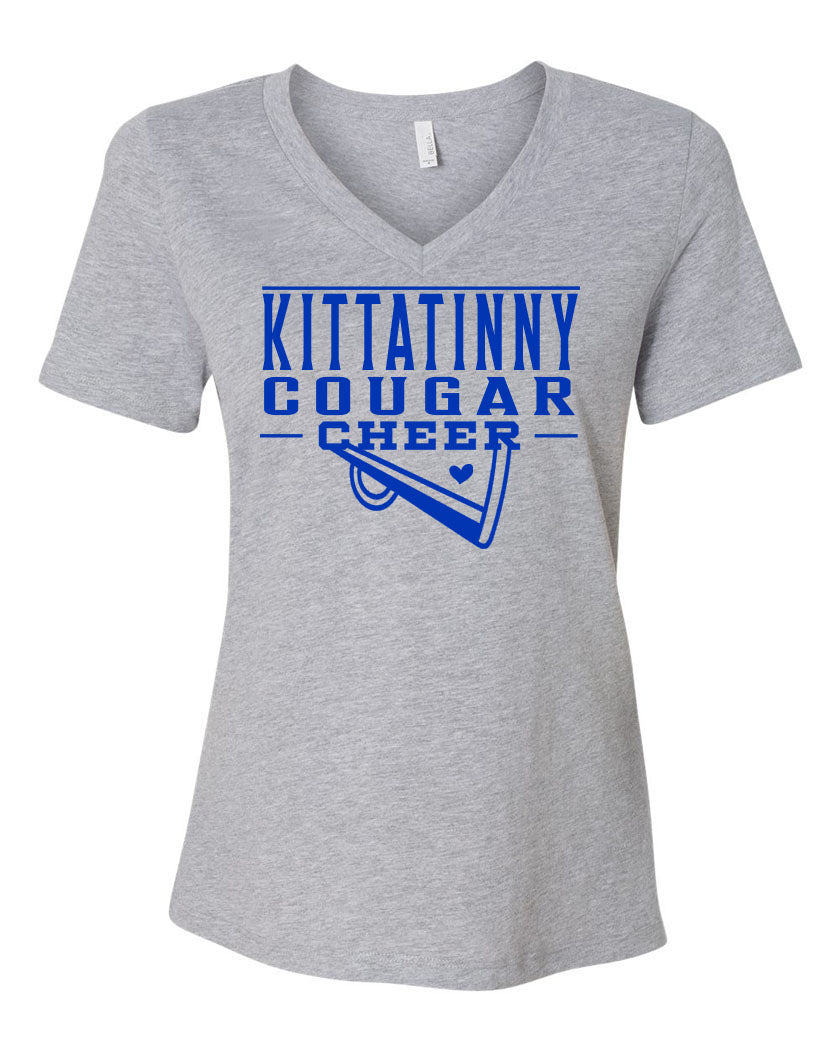Kittatinny Cheer Design 11 V-neck T-Shirt
