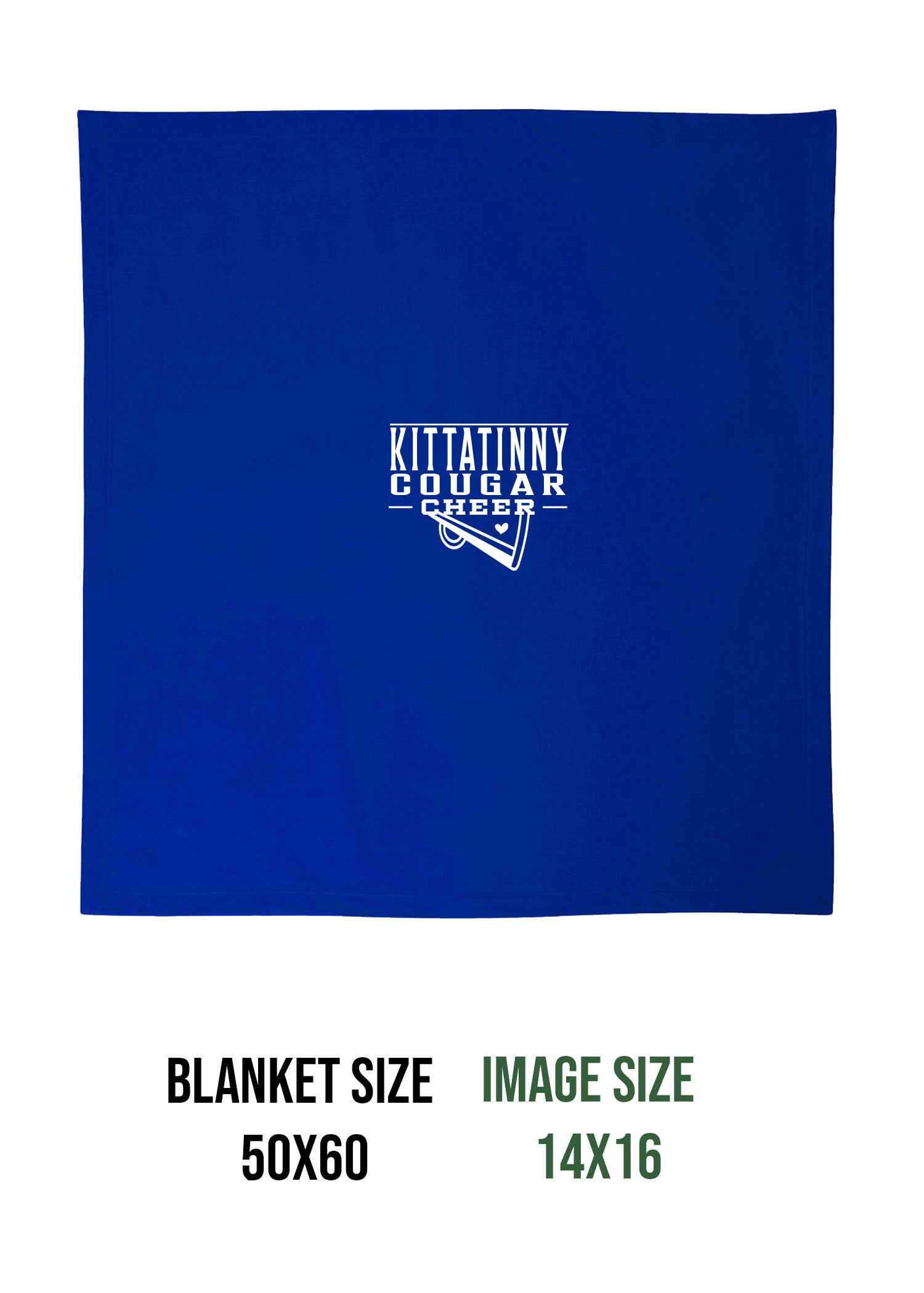 Kittatinny Cheer Design 11 Blanket