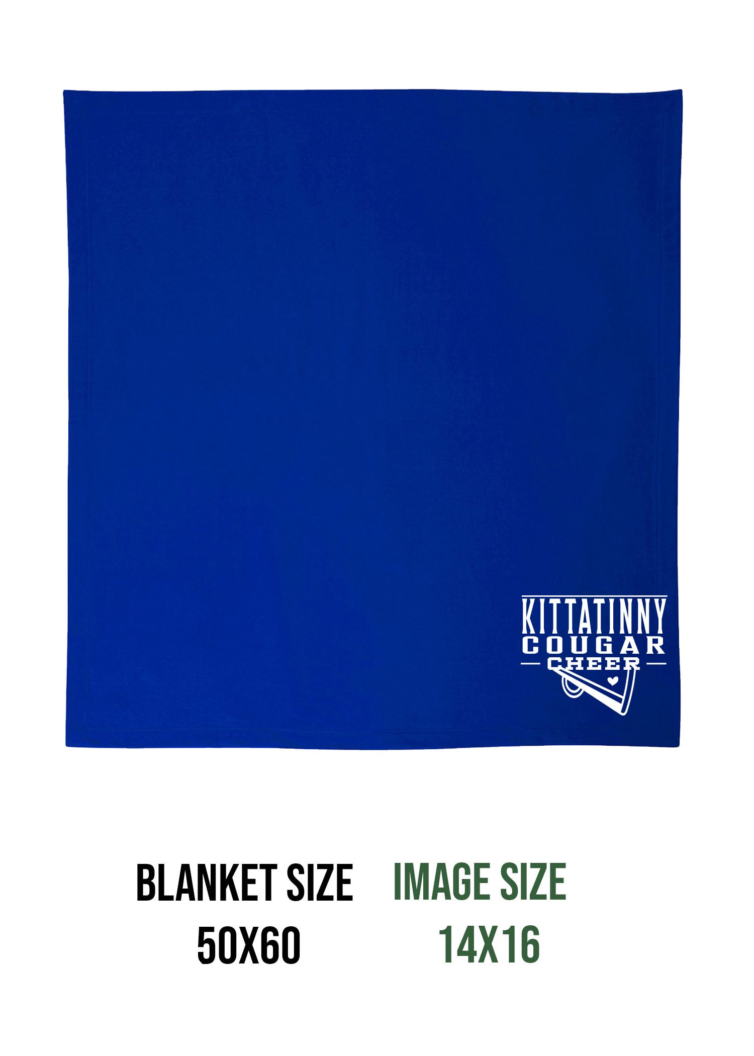 Kittatinny Cheer Design 11 Blanket