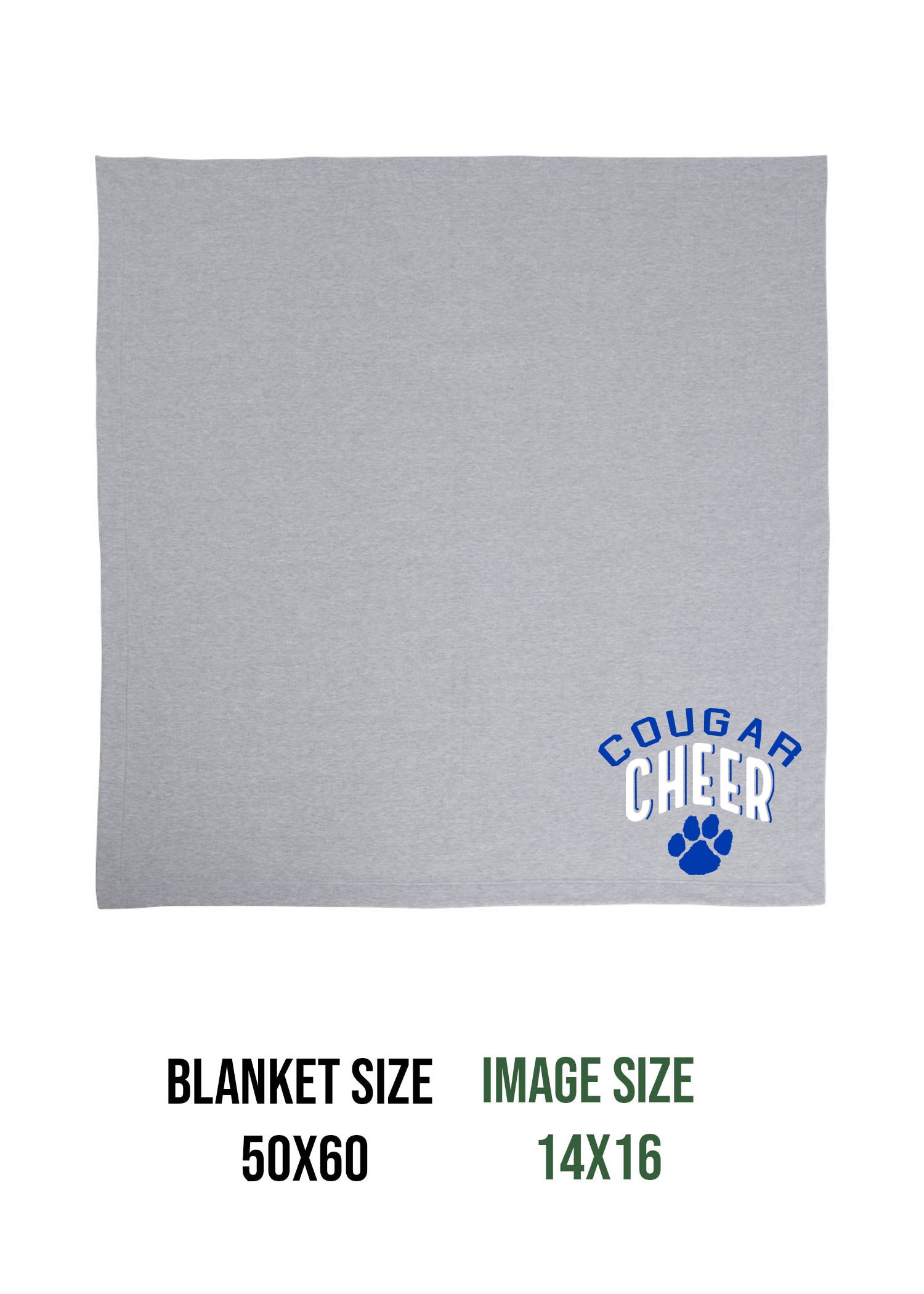 Kittatinny Cheer Design 5 Blanket
