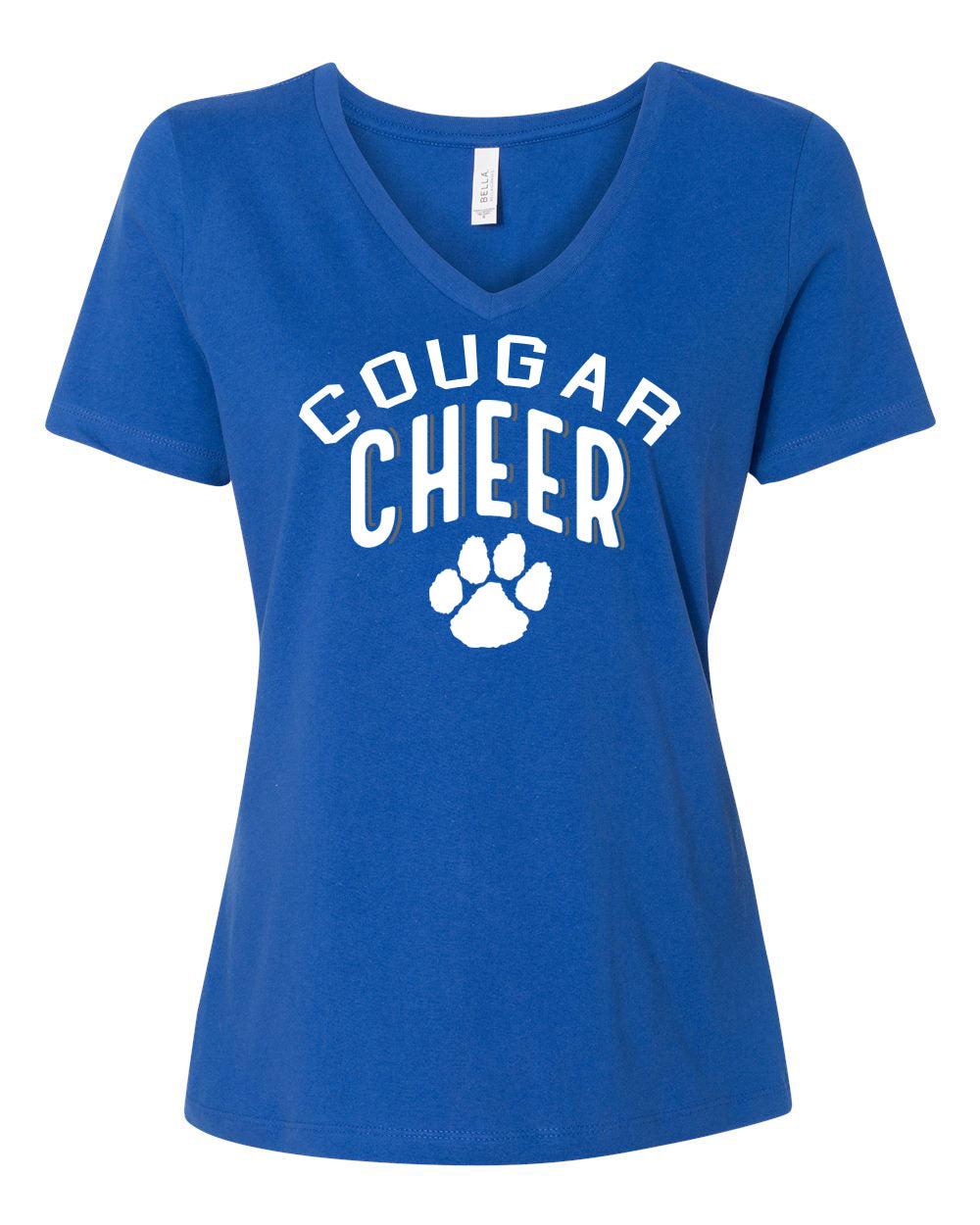 Kittatinny Cheer Design 5 V-neck T-Shirt