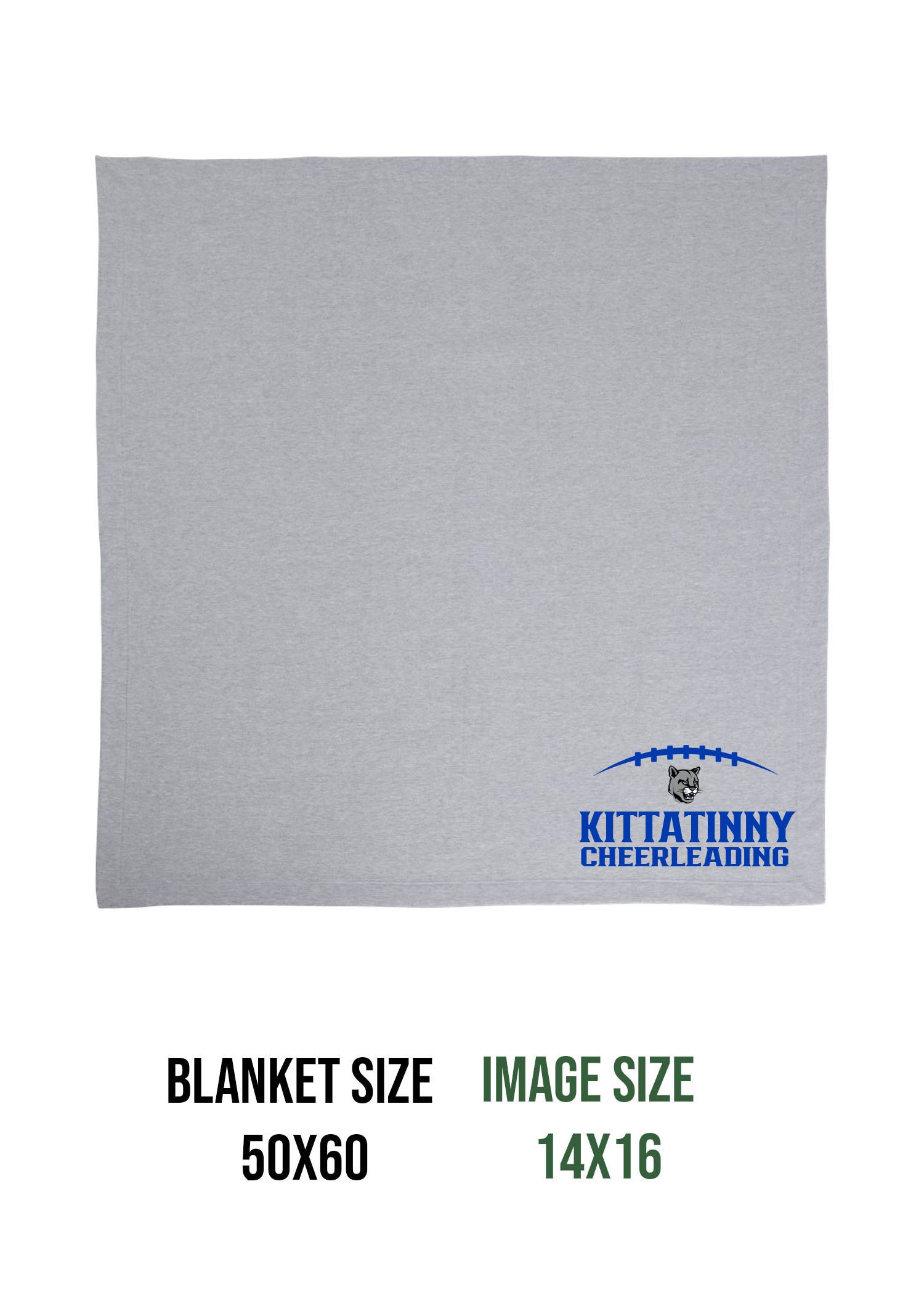 Kittatinny Cheer Design 7 Blanket
