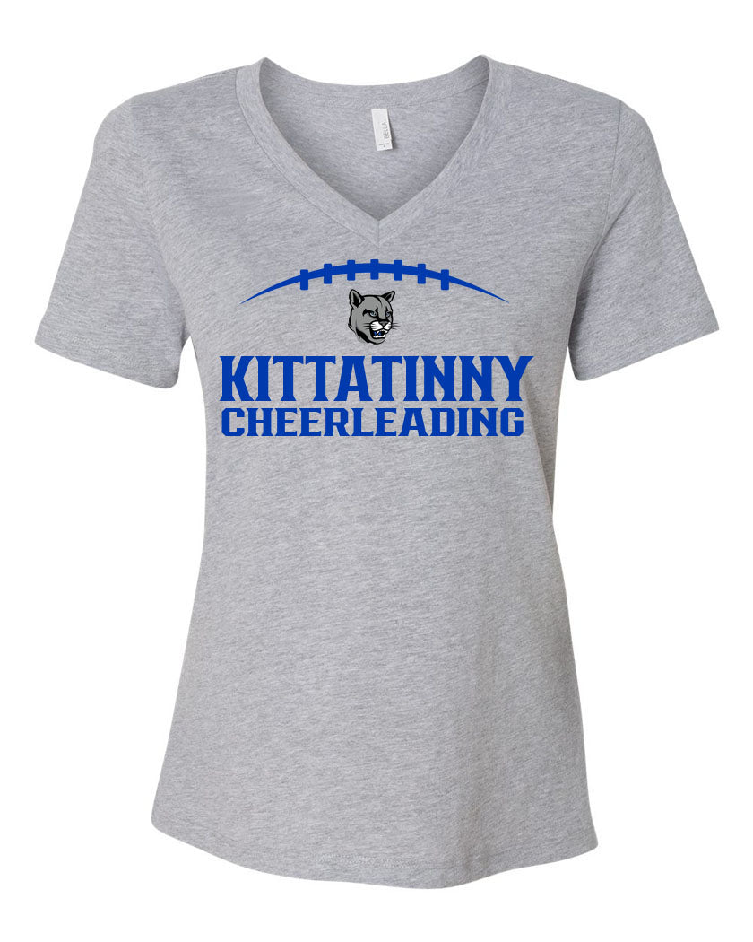 Kittatinny Cheer Design 7 V-neck T-Shirt
