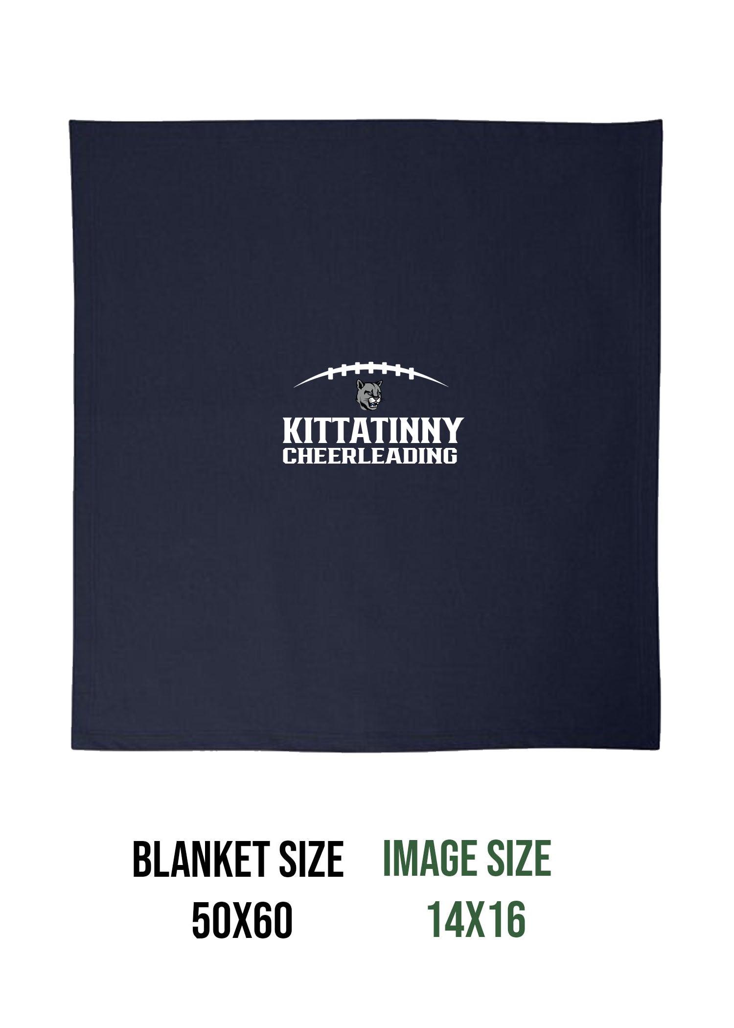 Kittatinny Cheer Design 7 Blanket