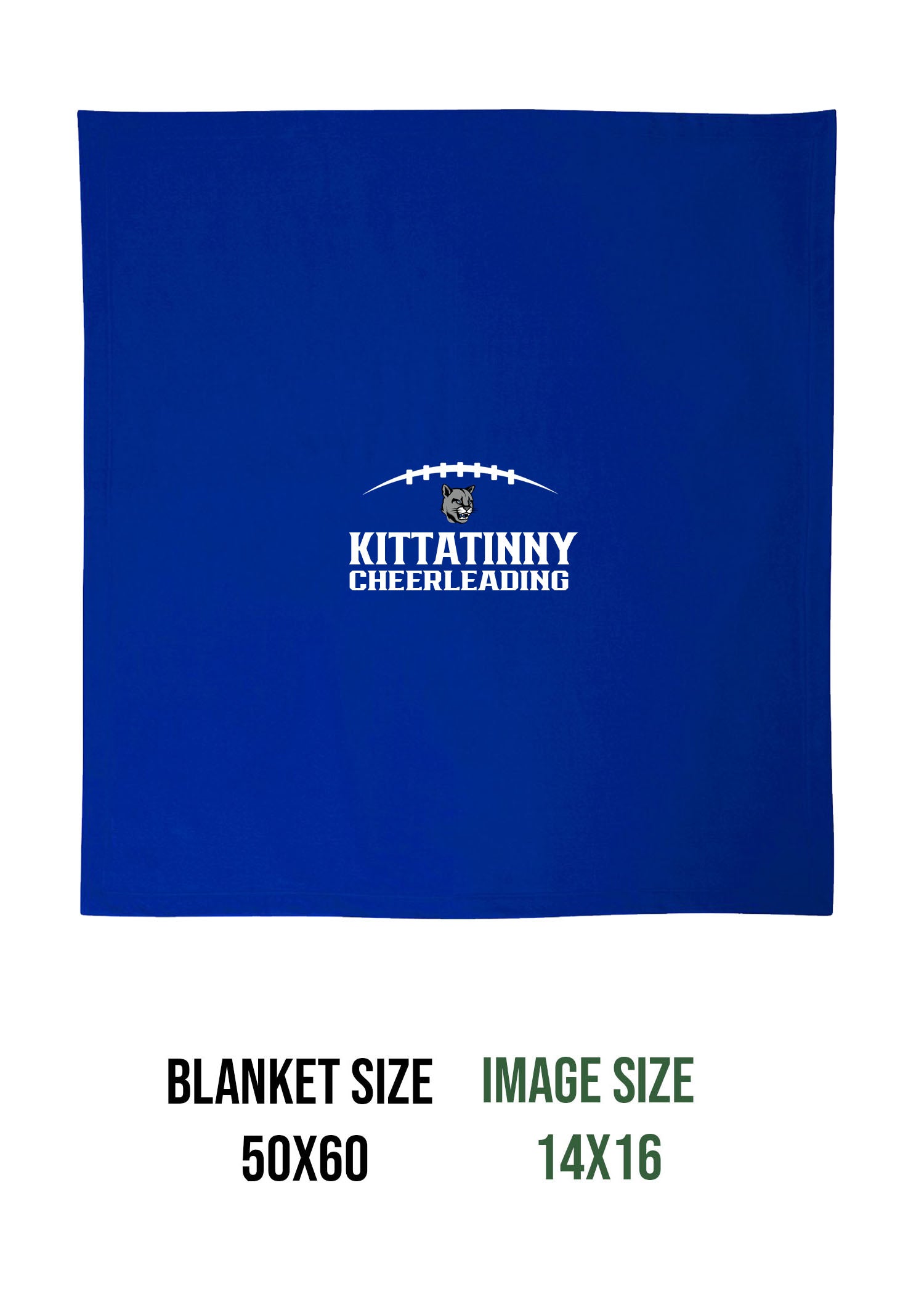 Kittatinny Cheer Design 7 Blanket