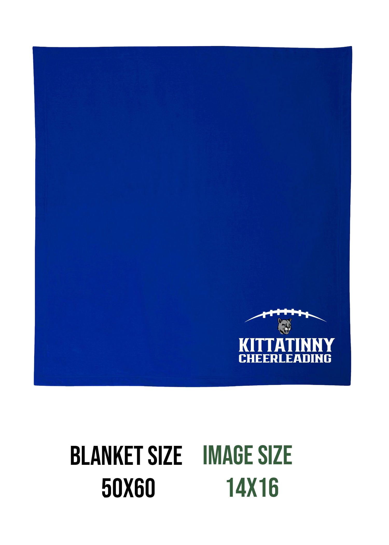 Kittatinny Cheer Design 7 Blanket
