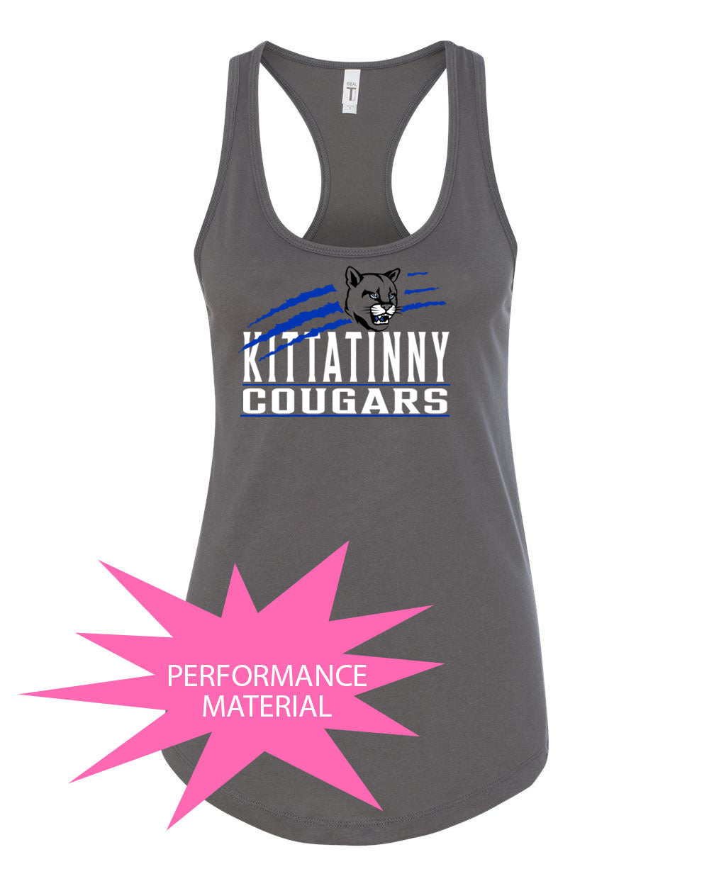 KRHS Performance Racerback Tank Top Design 16