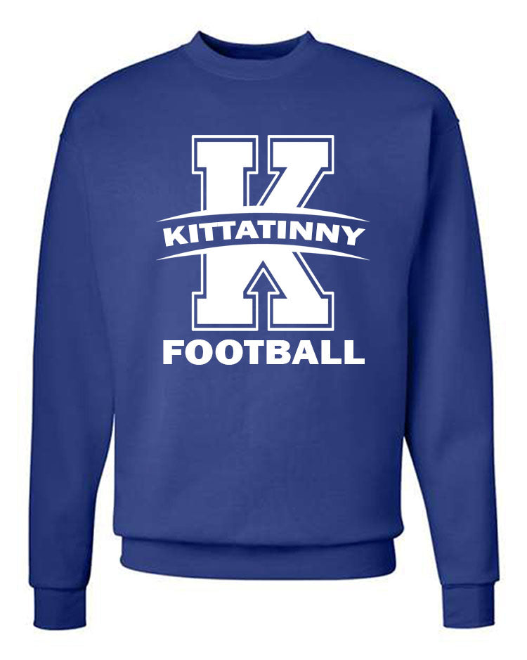 KHS Football Design 12 Non Hooded Sweatshirt
