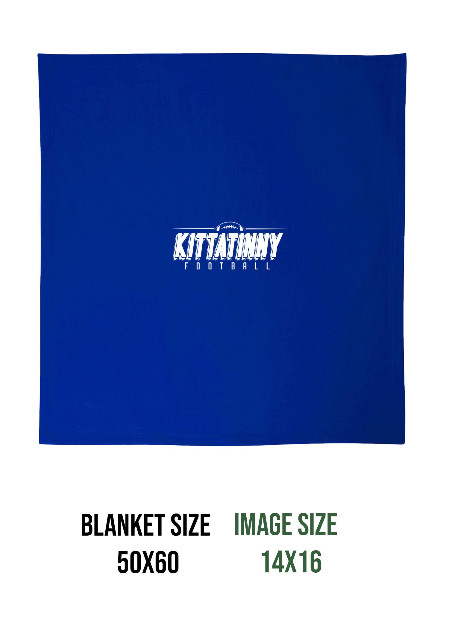 KHS Football Blanket Design 13